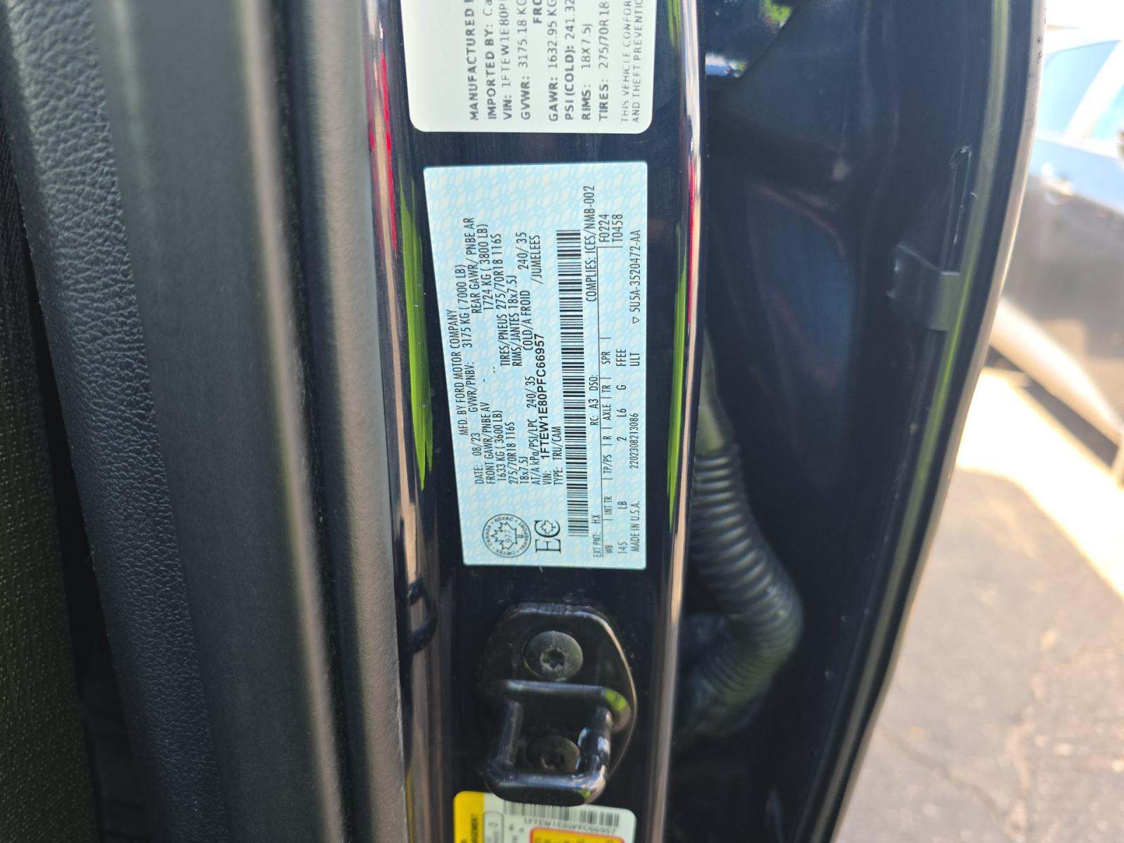 2023 Ford F-150 Tremor AWD
