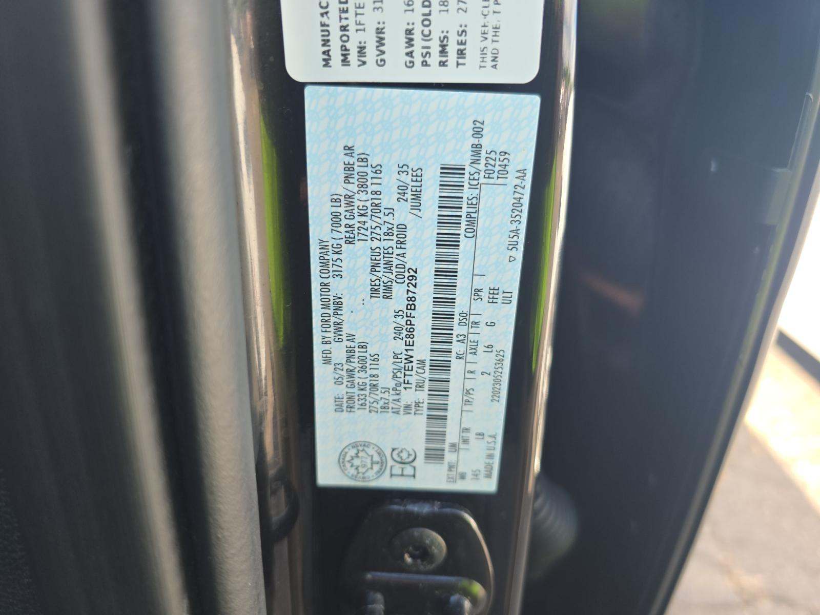 2023 Ford F-150 Tremor AWD