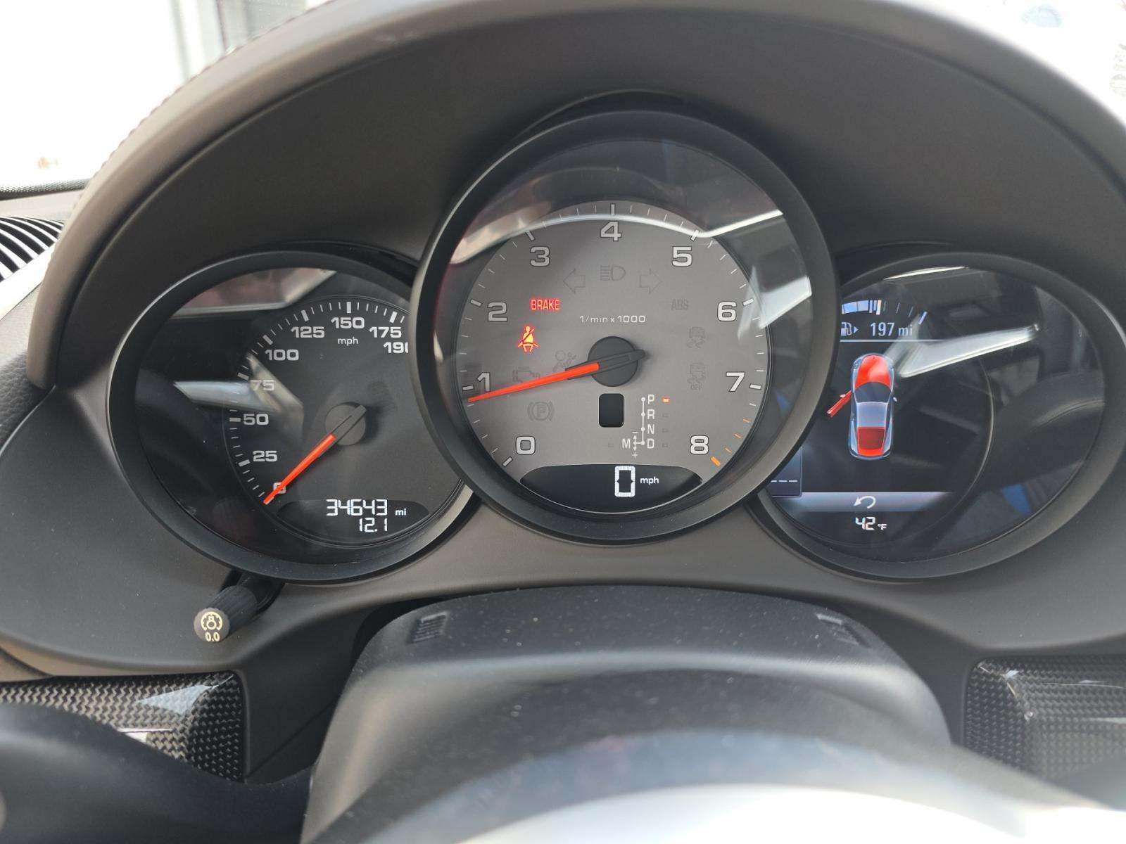 2017 Porsche 718 Cayman S RWD