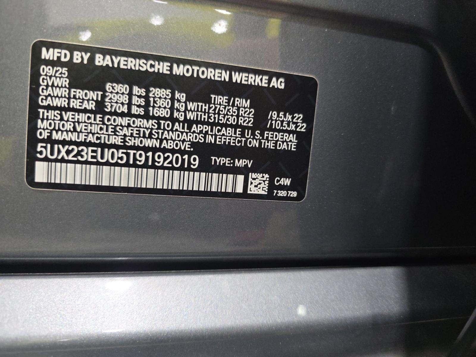 2026 BMW X5 xDrive40i AWD
