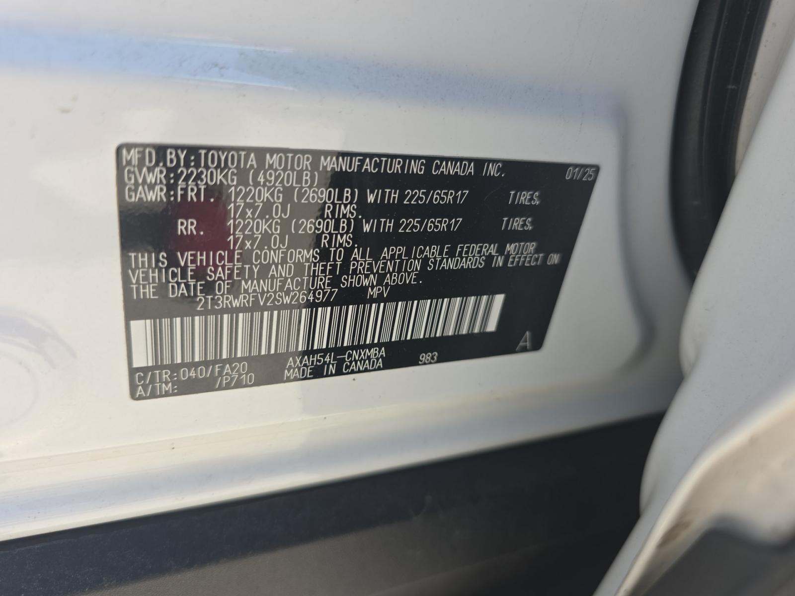 2025 Toyota RAV4 Hybrid XLE AWD