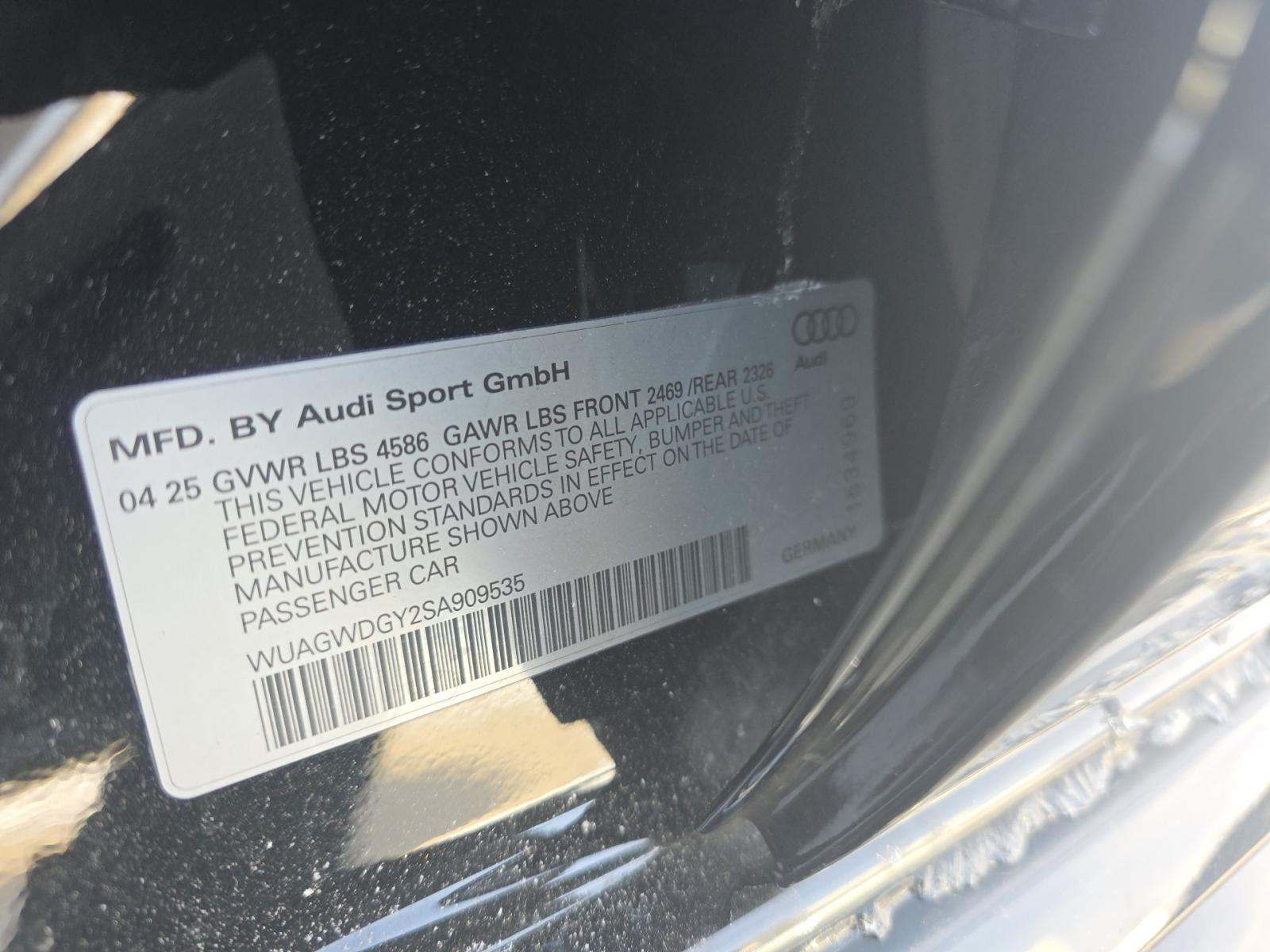 2025 Audi RS 3 Base AWD