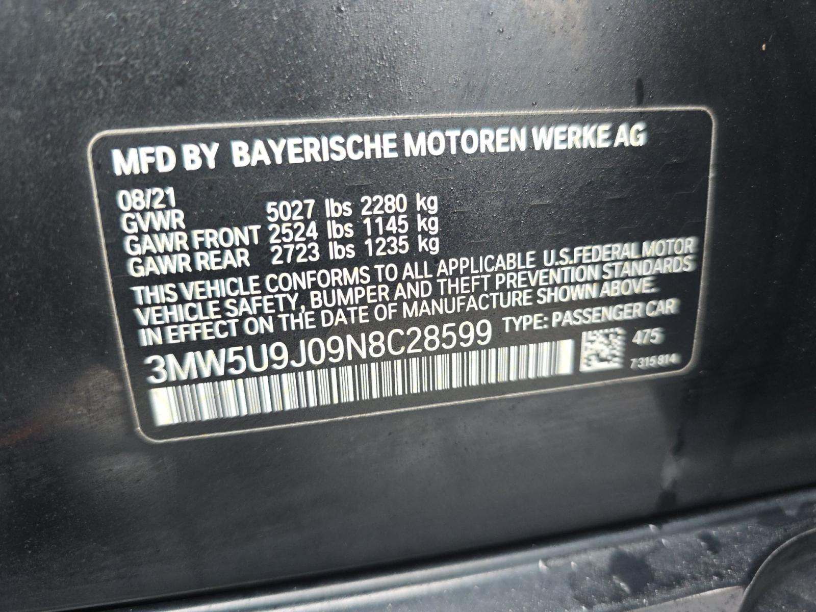 2022 BMW 3 Series M340i xDrive AWD