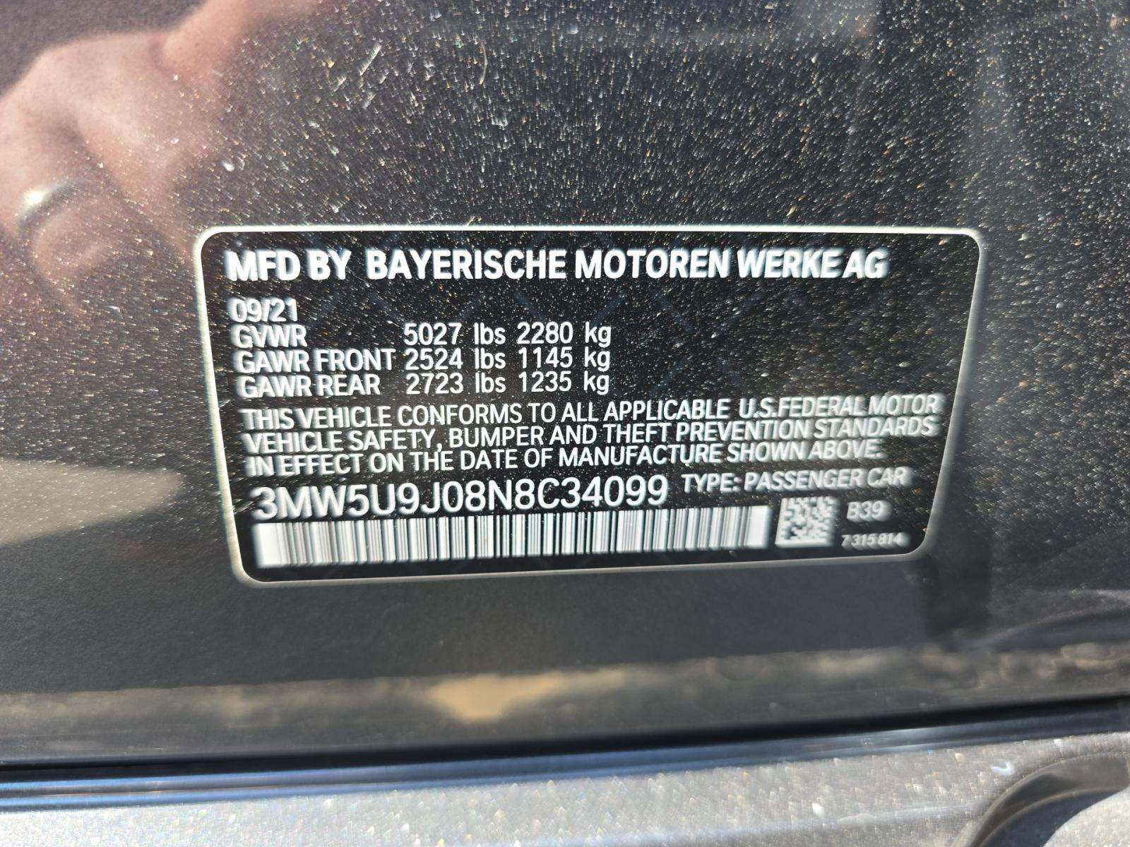 2022 BMW 3 Series M340i xDrive AWD