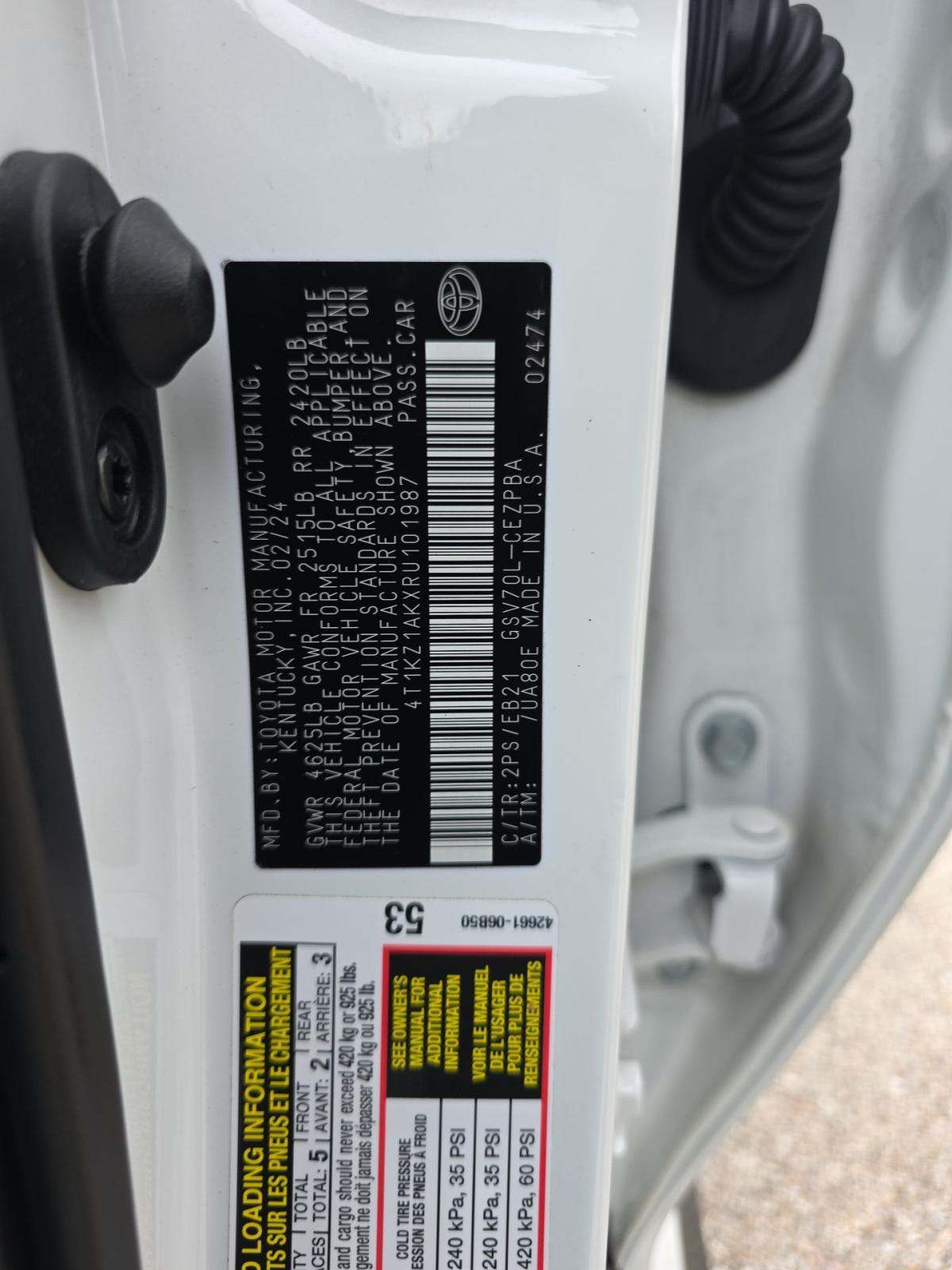 TOYOTA CAMRY - 5