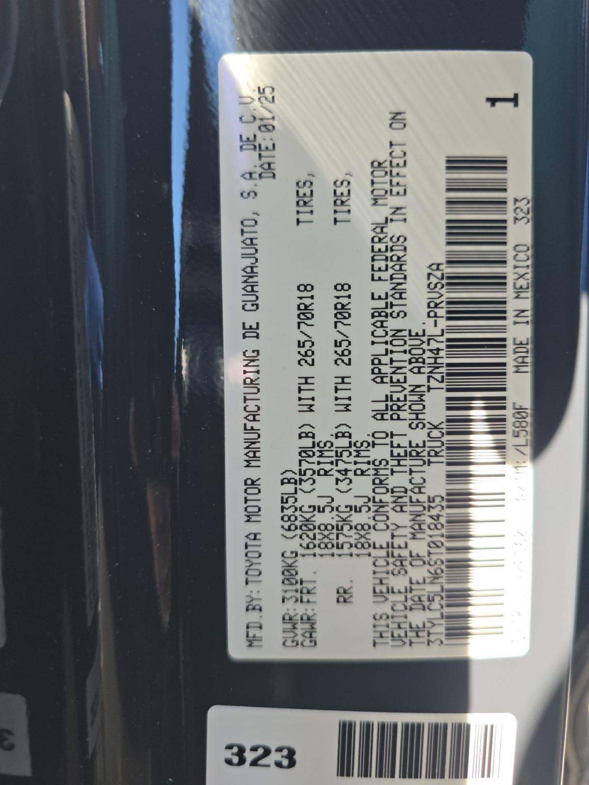 2025 Toyota Tacoma Hybrid Trailhunter AWD