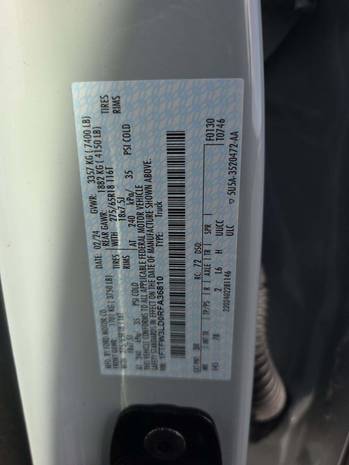 2024 Ford F-150 Hybrid XLT AWD