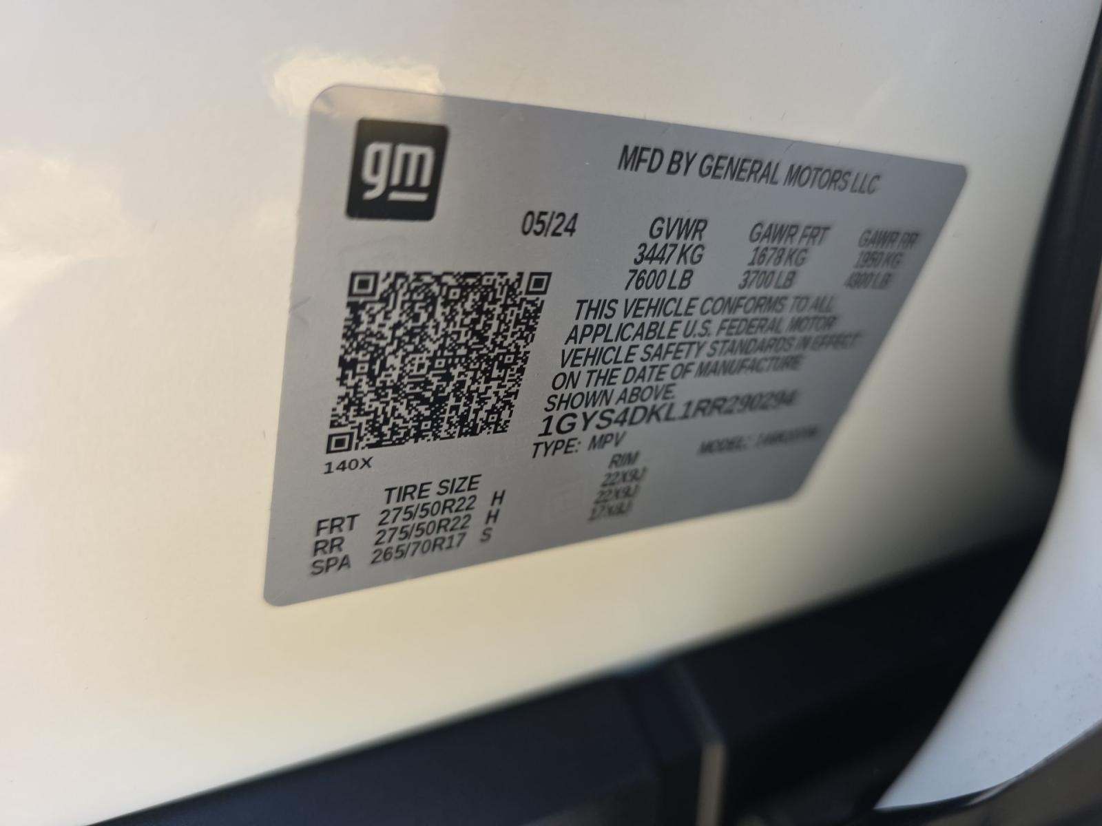 2024 Cadillac Escalade Premium Luxury Platinum AWD