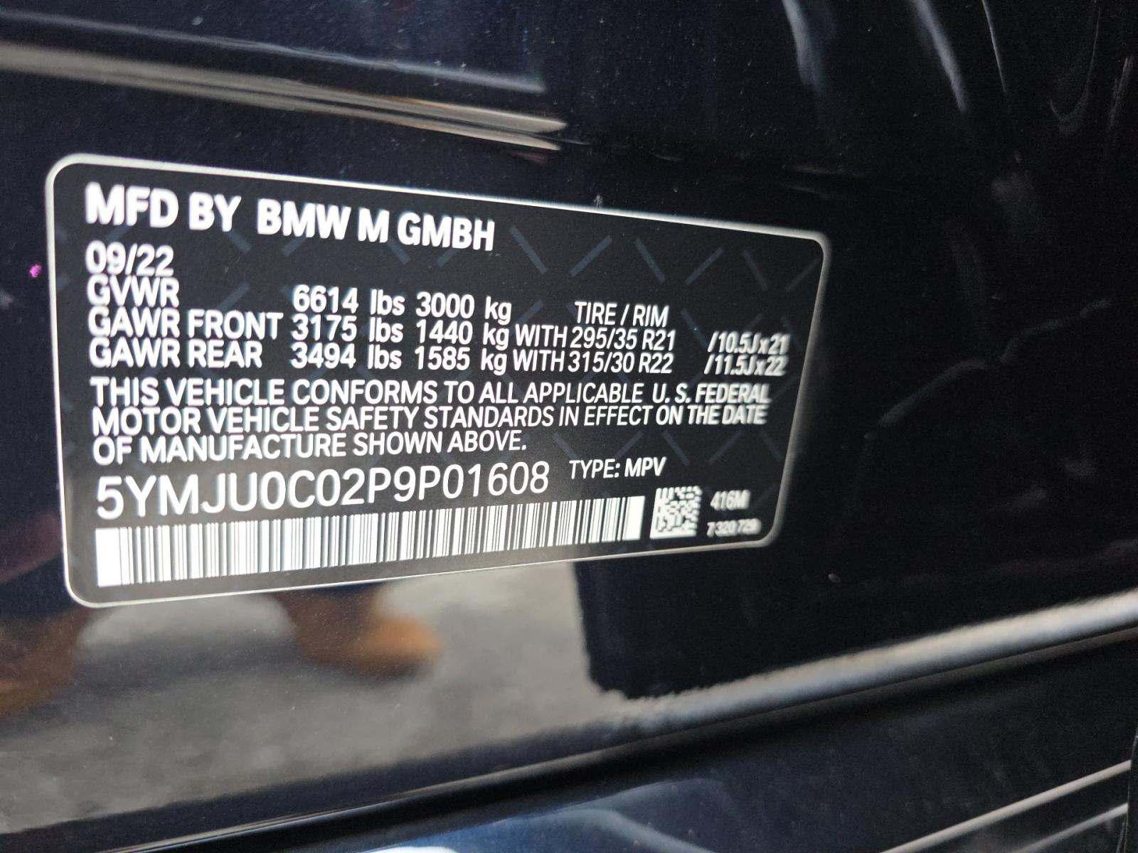 2023 BMW X5 M Base AWD