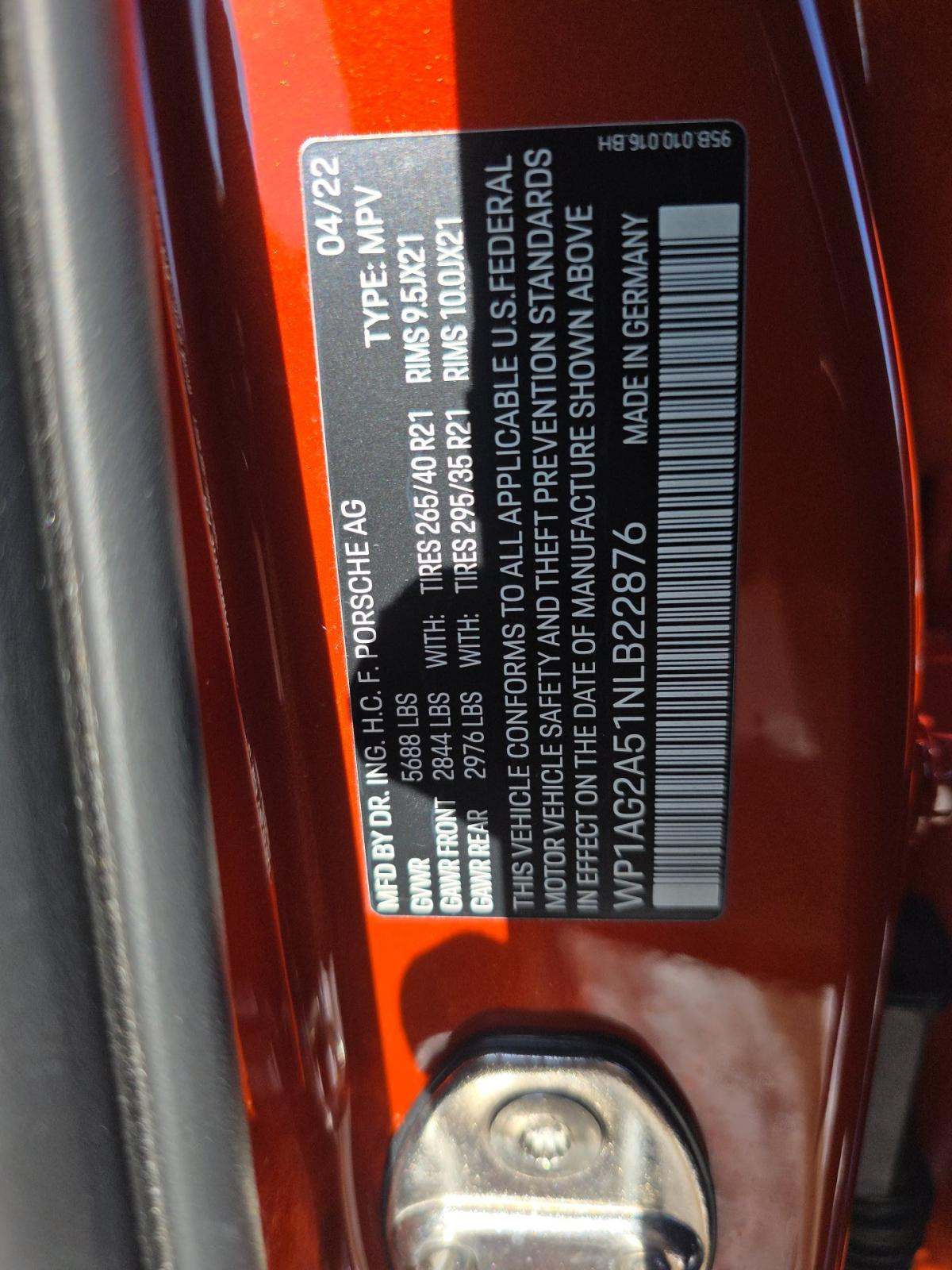 2022 Porsche Macan S AWD