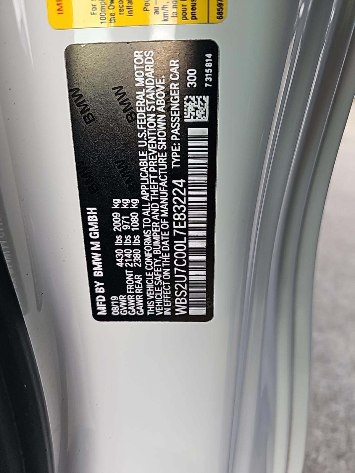 2020 BMW M2 Competition RWD