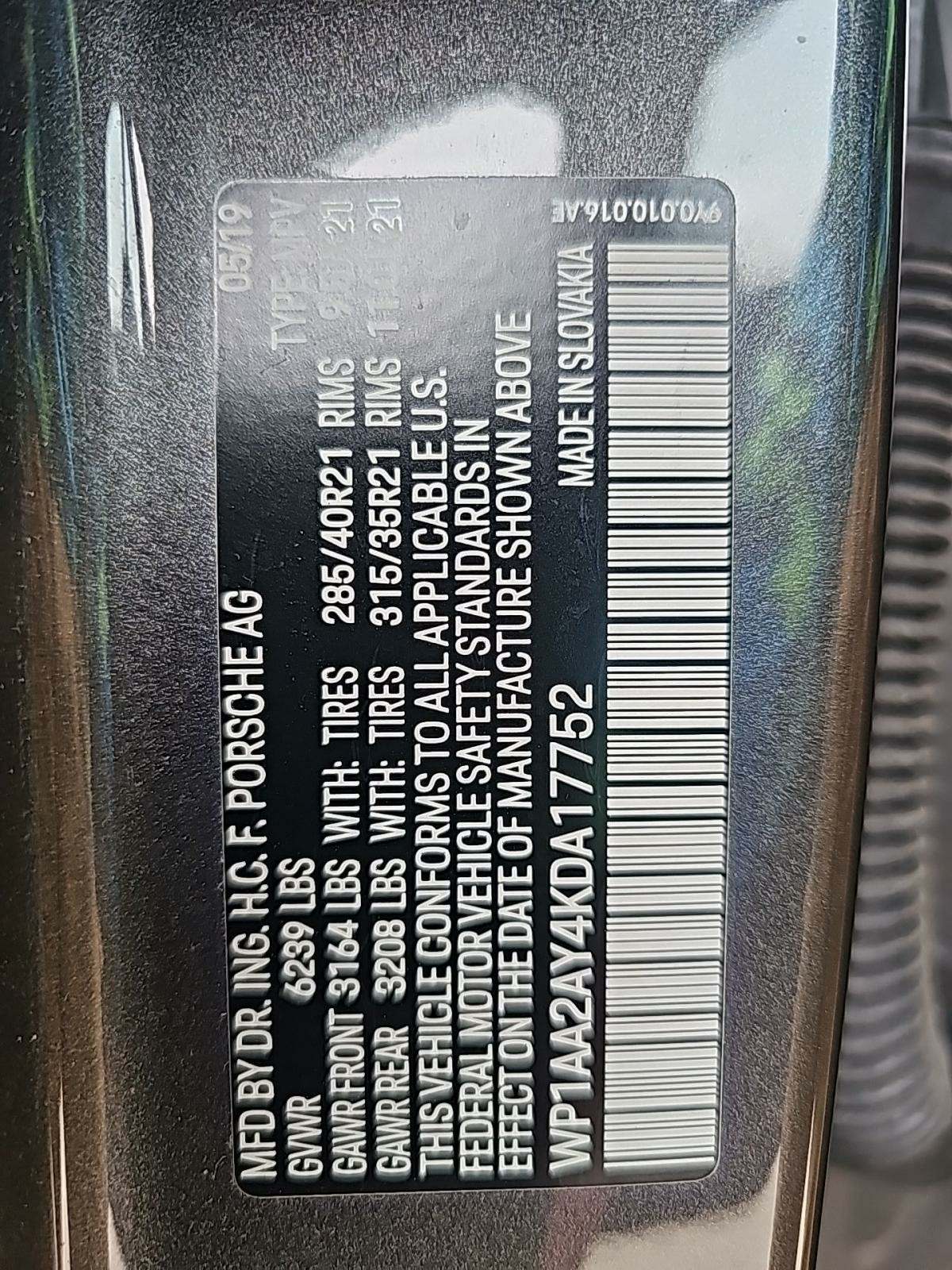 2019 Porsche Cayenne Base AWD