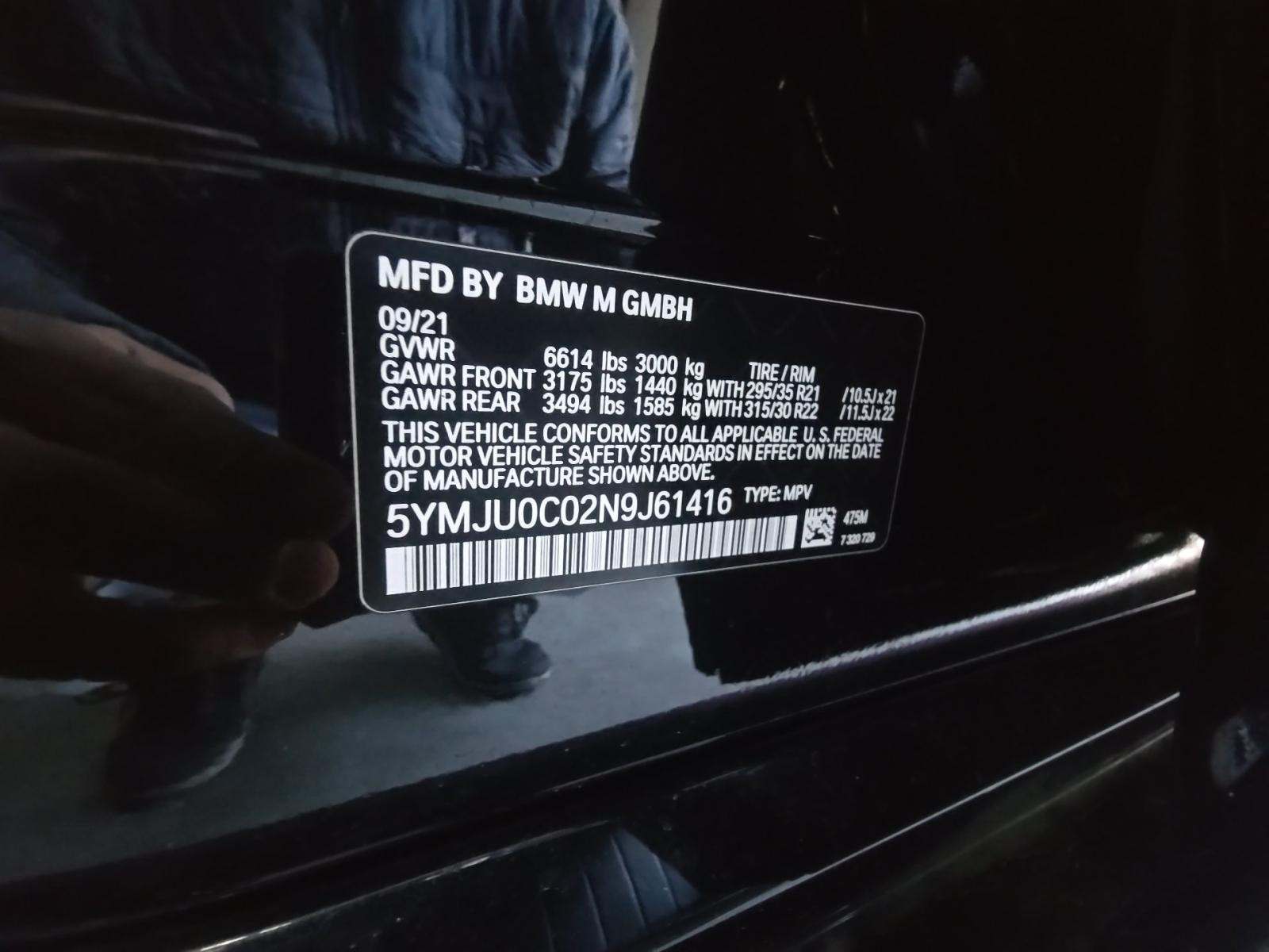 2022 BMW X5 M Base AWD