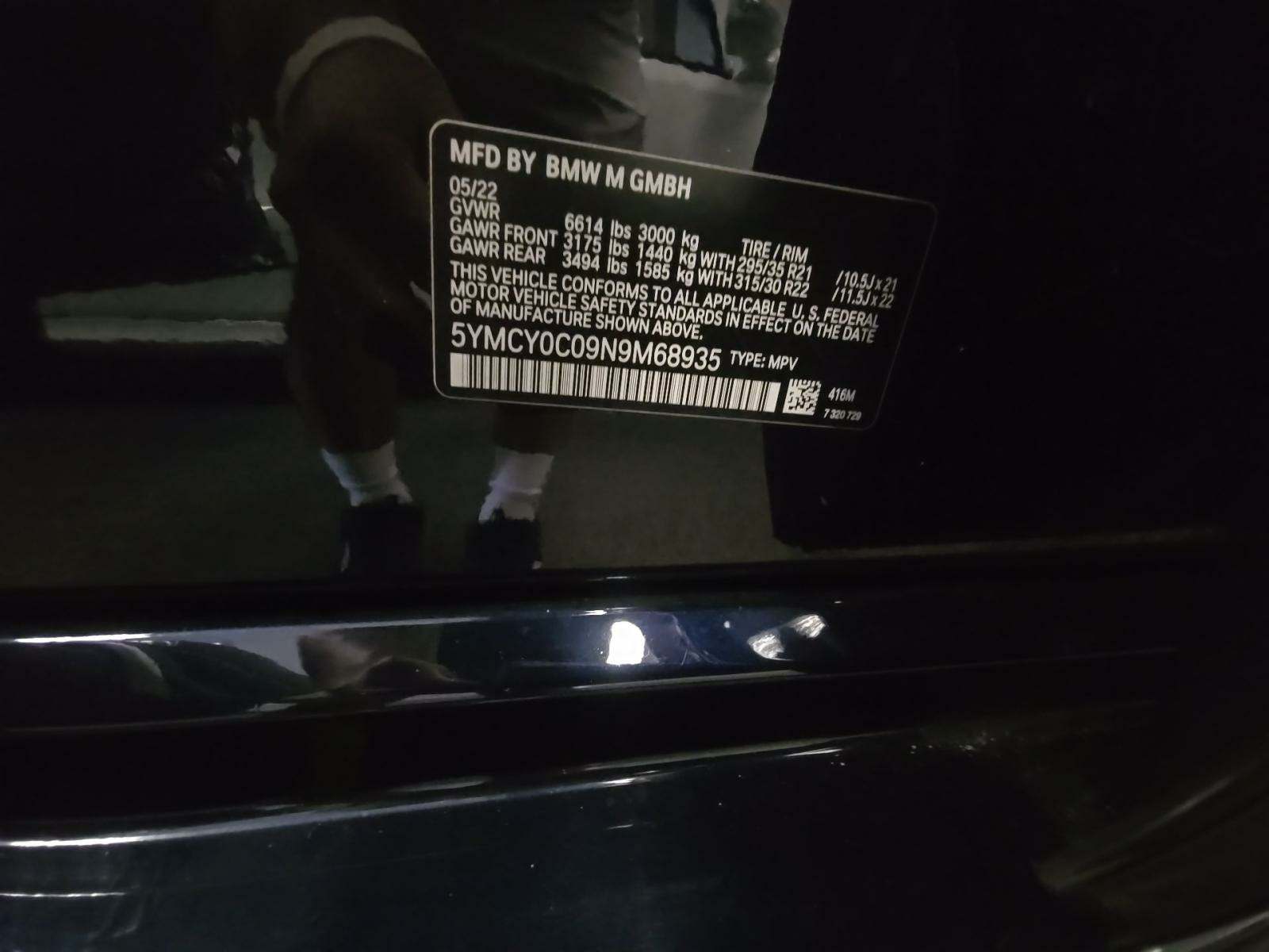 2022 BMW X6 M Base AWD