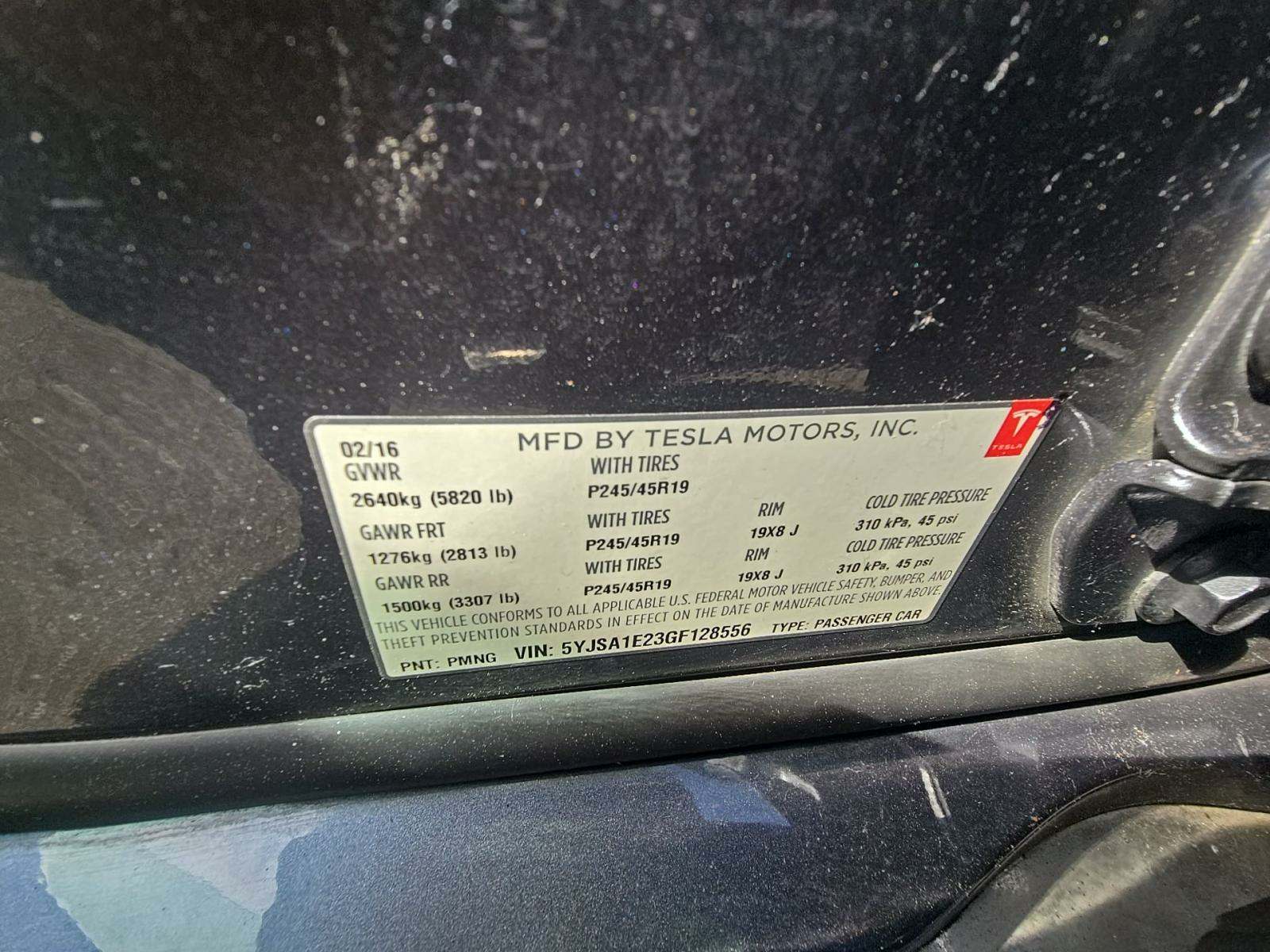 2016 Tesla Model S 90D AWD