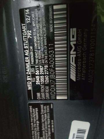 2015 Mercedes-Benz S-Class S 63 AMG AWD