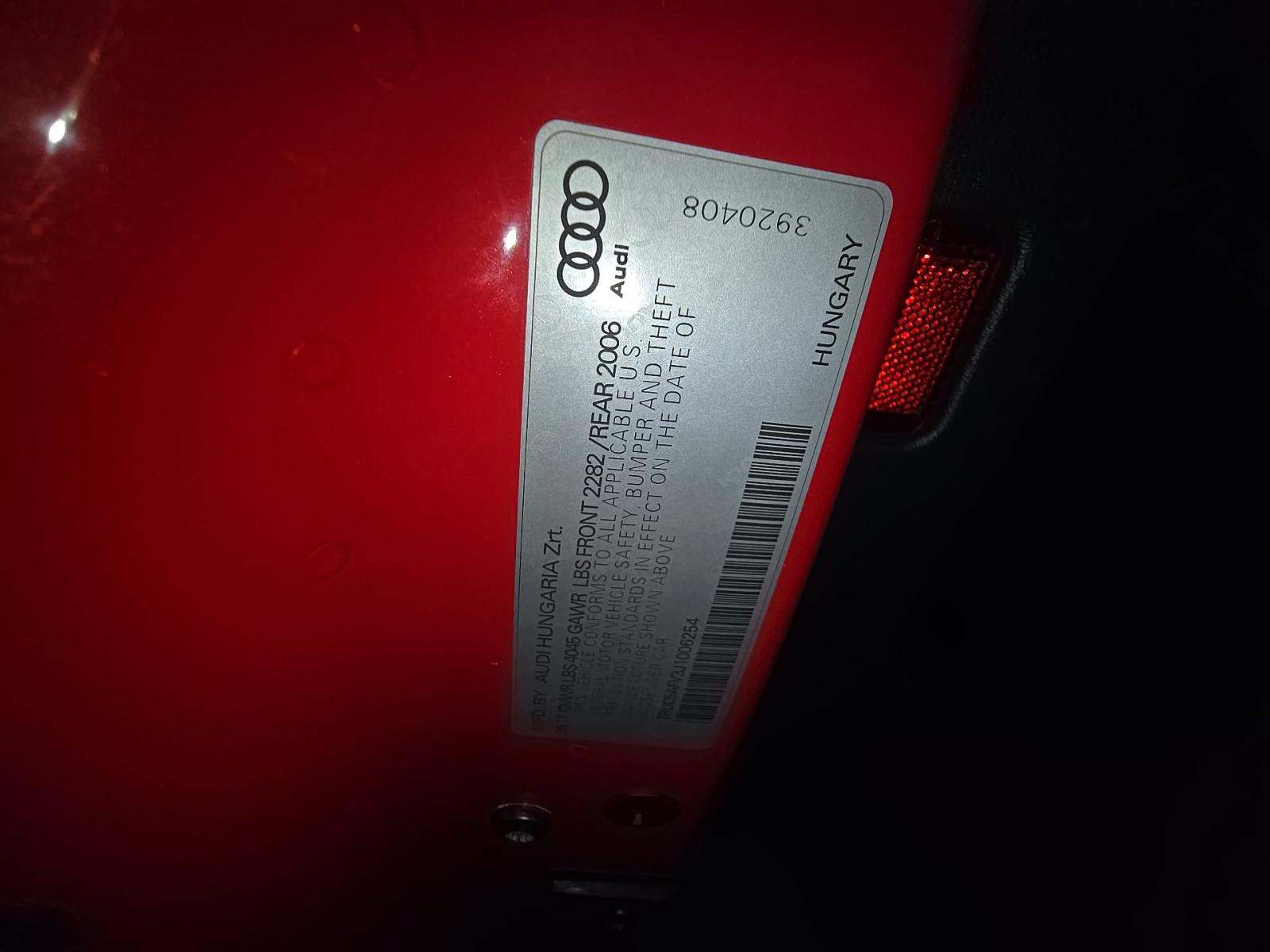 2018 Audi TT 2.0T AWD