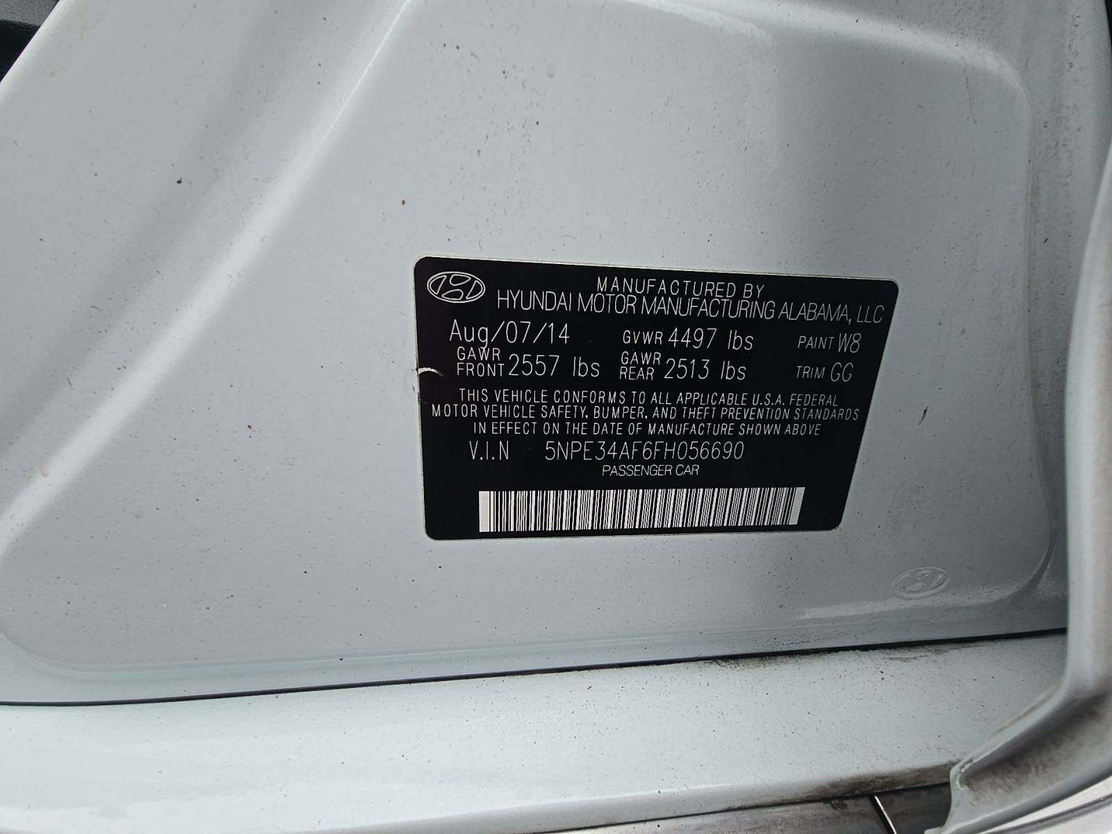 2015 Hyundai Sonata Limited FWD