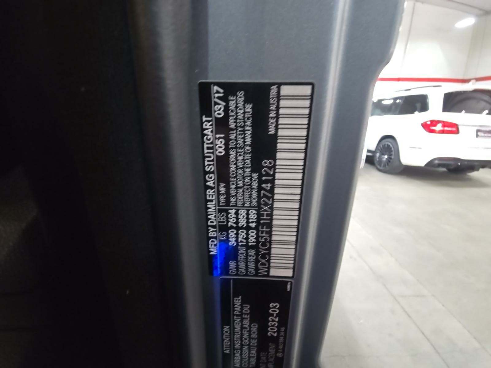 2017 Mercedes-Benz G-Class G 550 4x4 Squared AWD