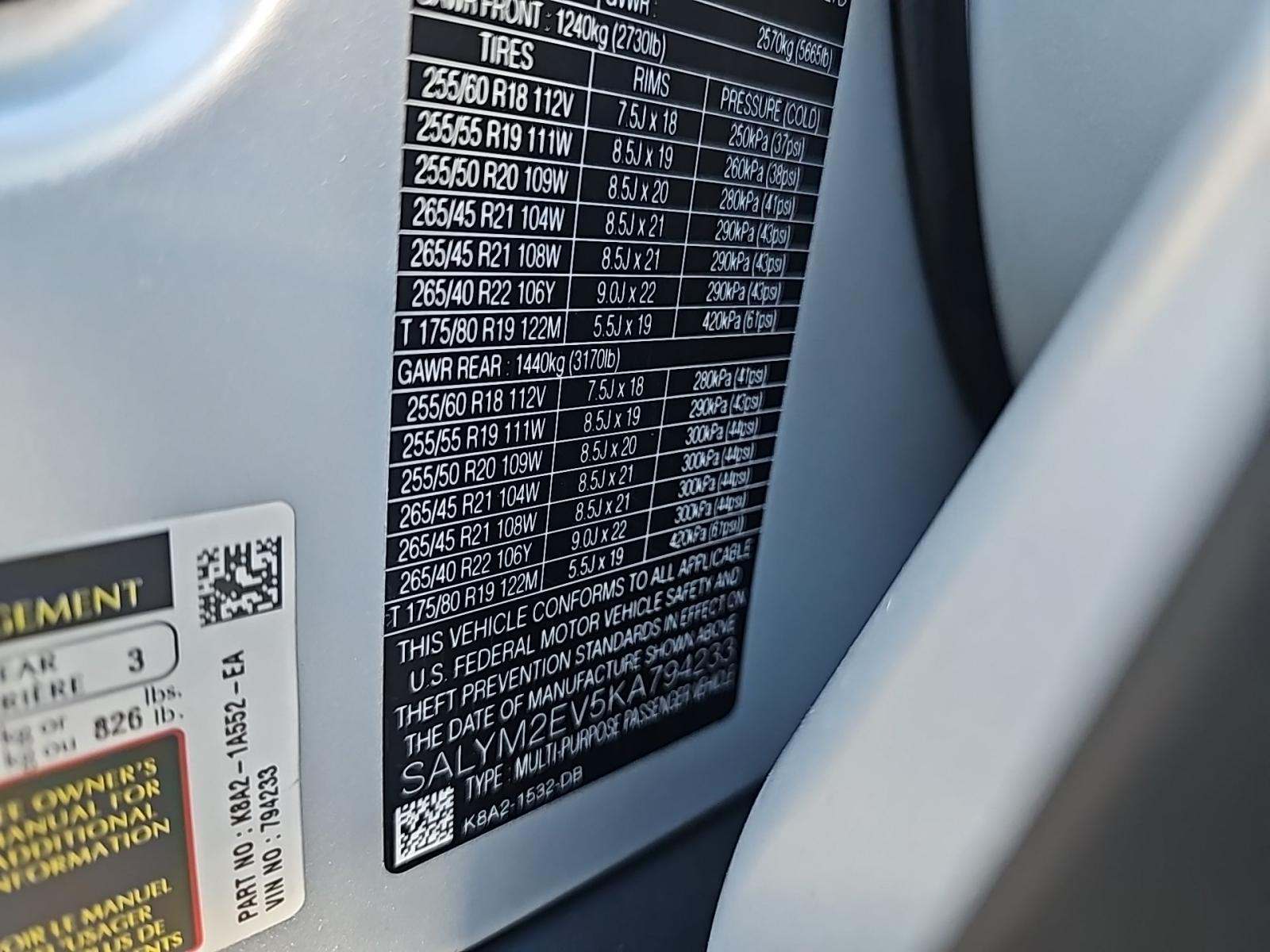 2019 Land Rover Range Rover Velar R-Dynamic HSE AWD