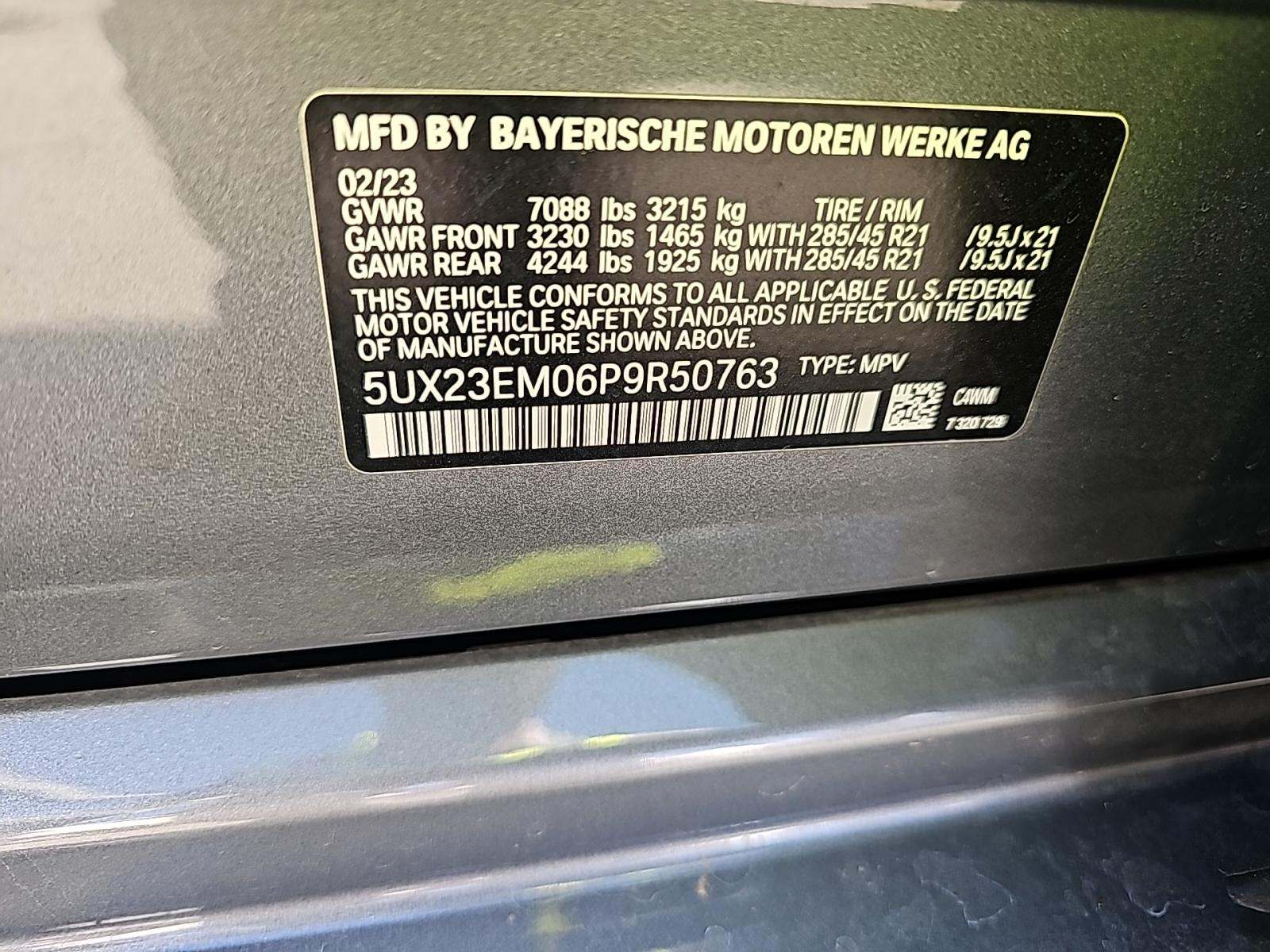 2023 BMW X7 xDrive40i AWD