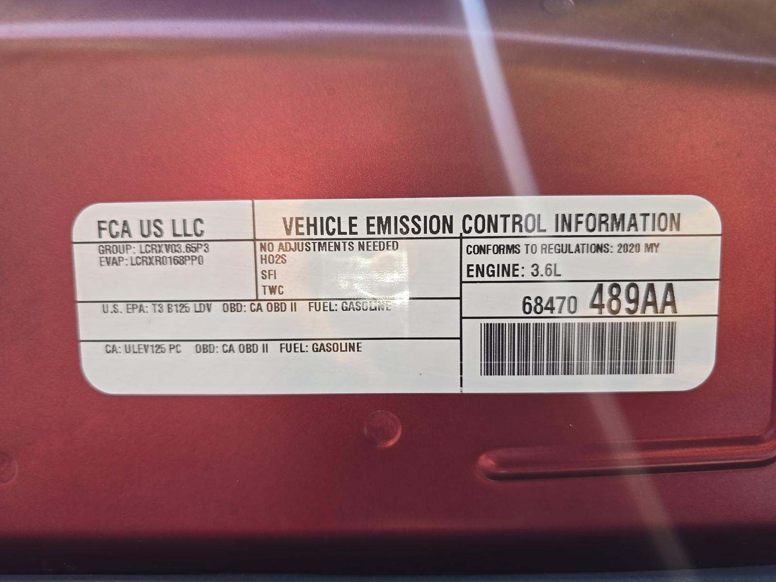 2020 Dodge Charger SXT RWD