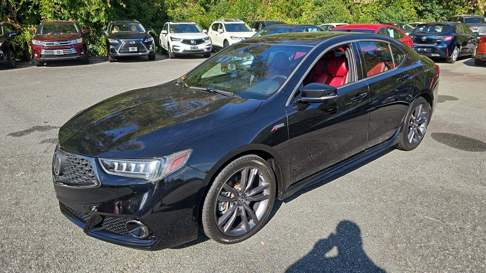 2018 Acura TLX w/Technology & A-Spec Pkgs (Red Interior)