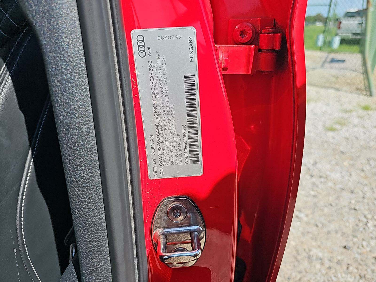 2016 Audi S3 Prestige AWD