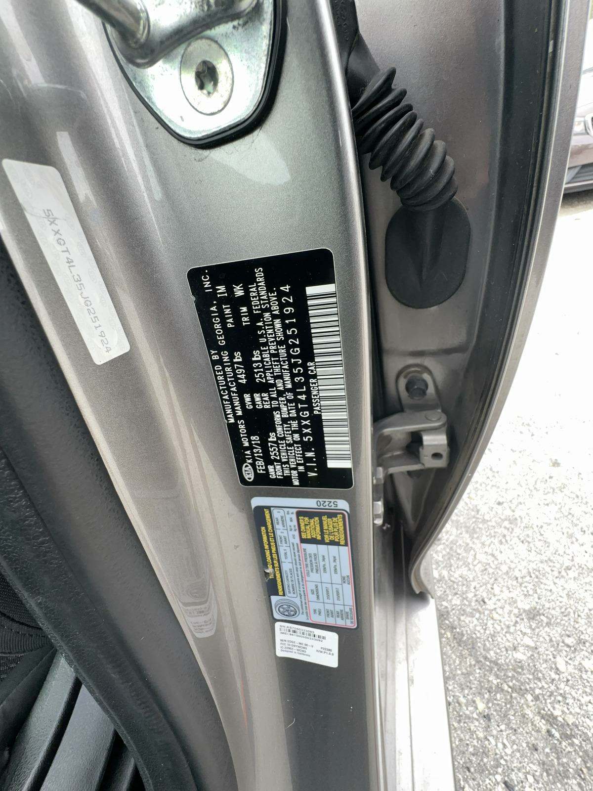 2018 Kia Optima LX FWD