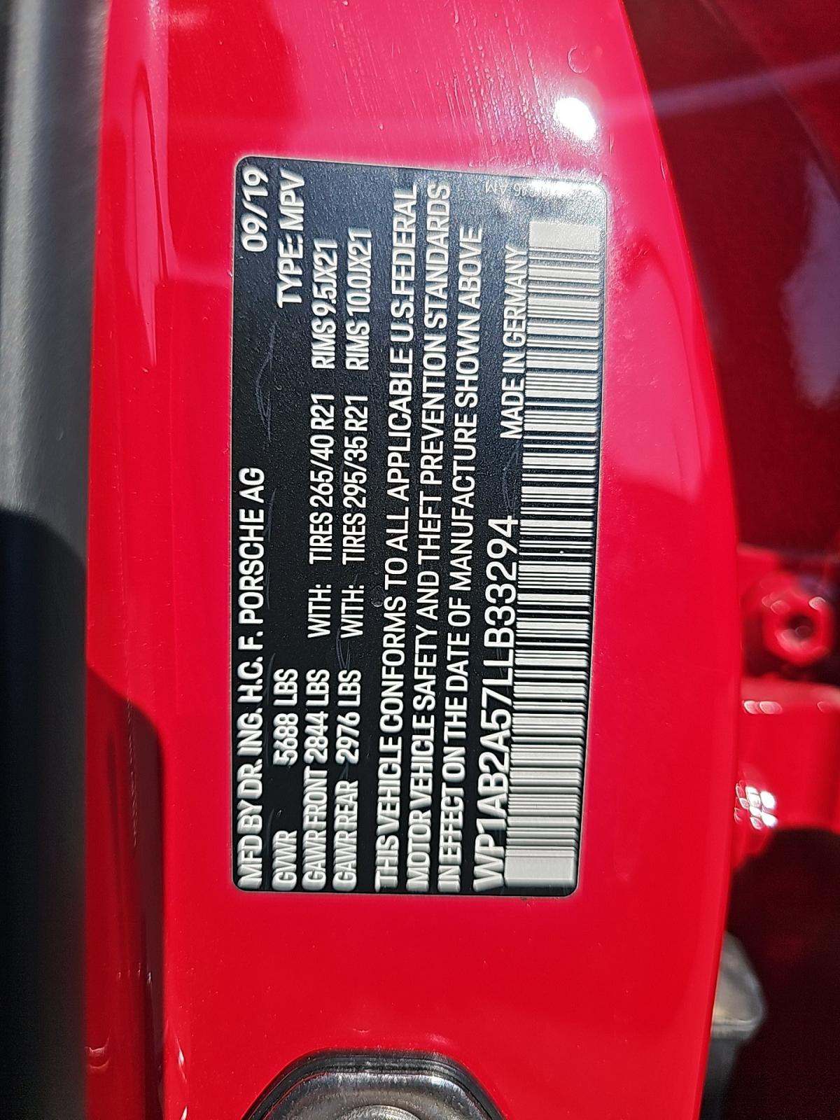 2020 Porsche Macan S AWD