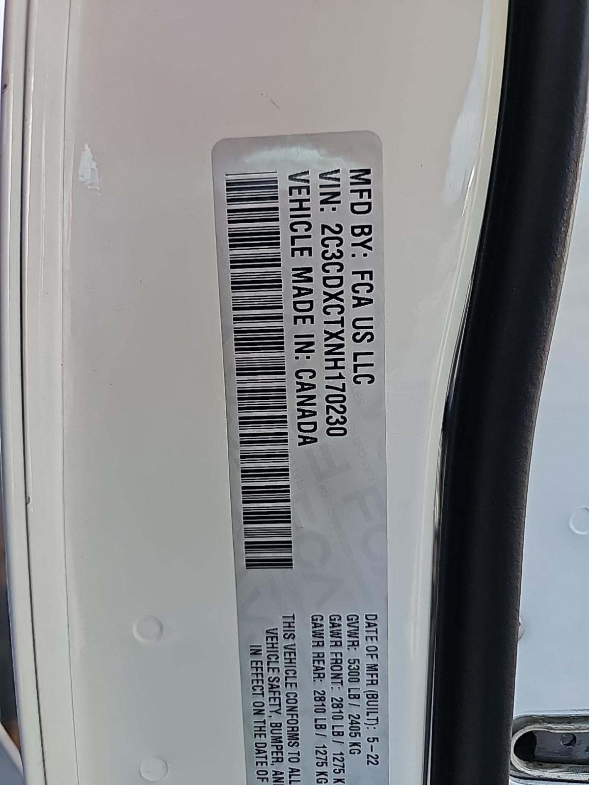 2022 Dodge Charger R/T RWD