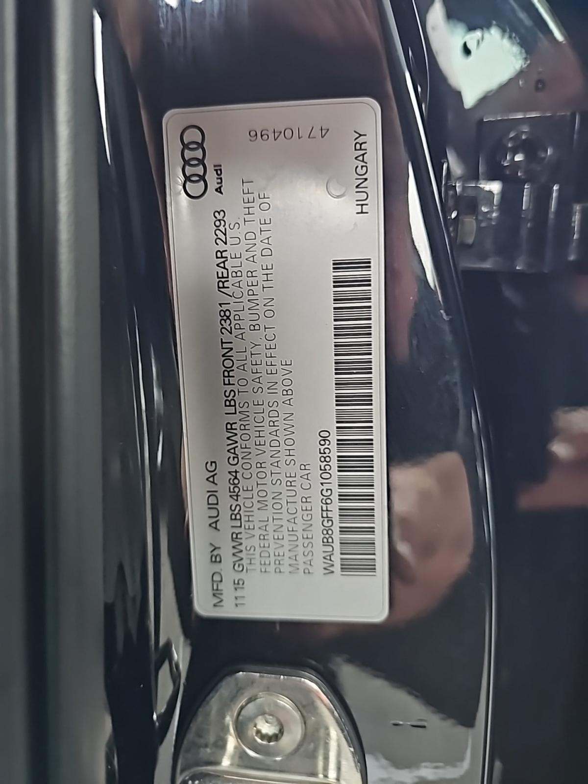 2016 Audi A3 2.0T Premium AWD