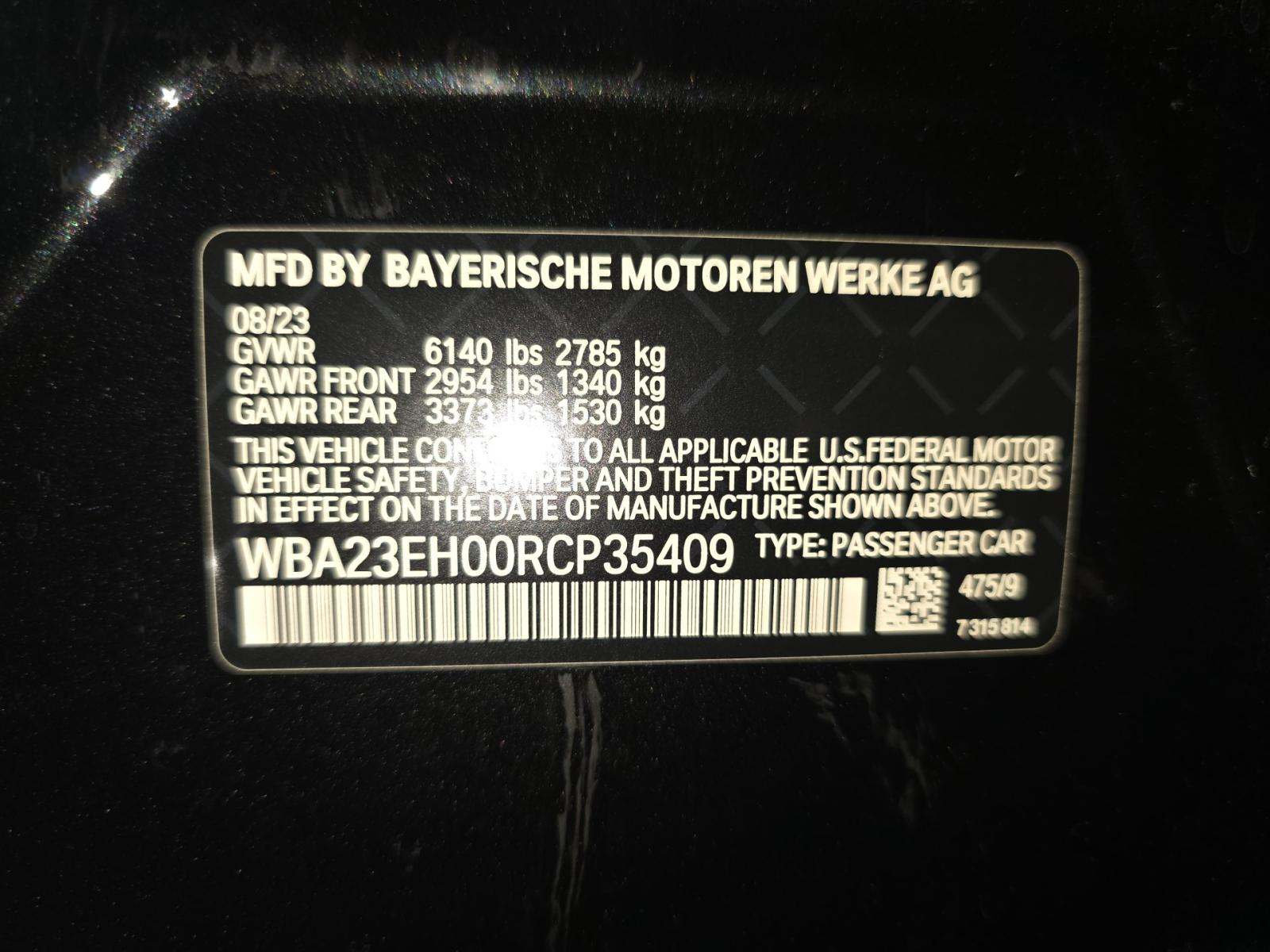 2024 BMW 7 Series 740i RWD