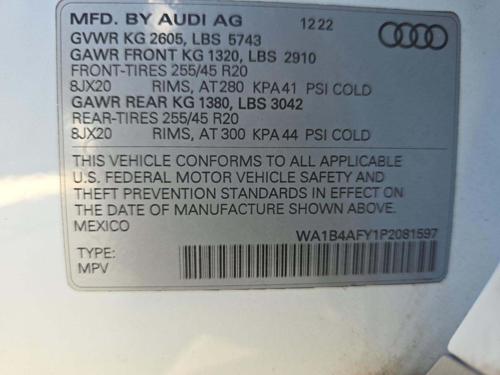 2023 Audi SQ5 Premium Plus AWD