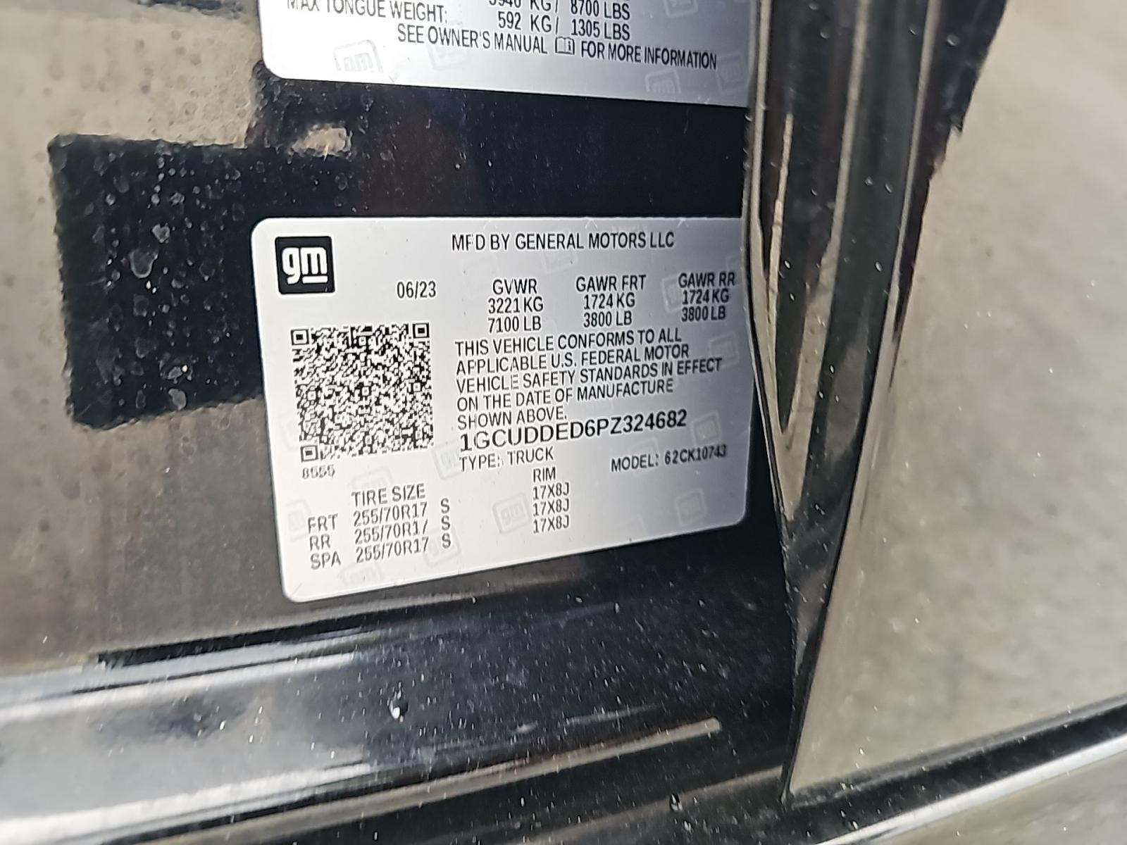 2023 Chevrolet Silverado 1500 LT AWD