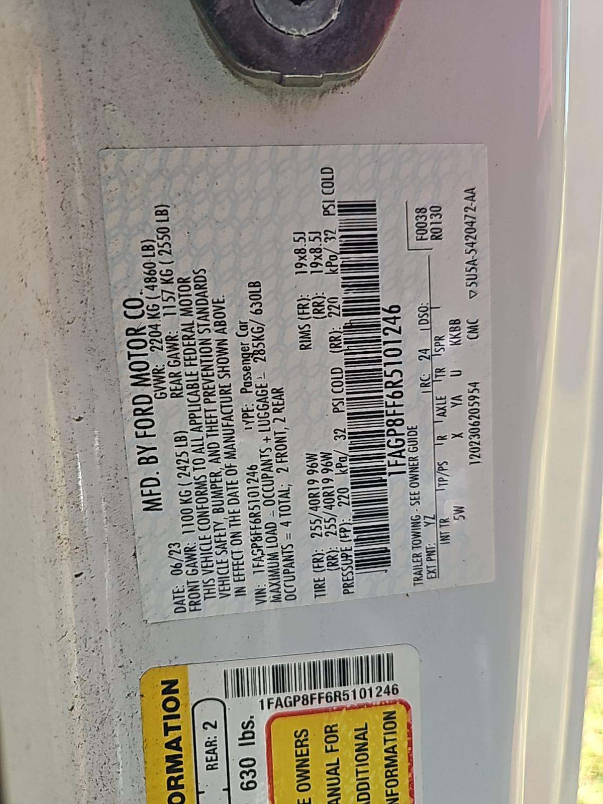 2024 Ford Mustang GT Premium RWD