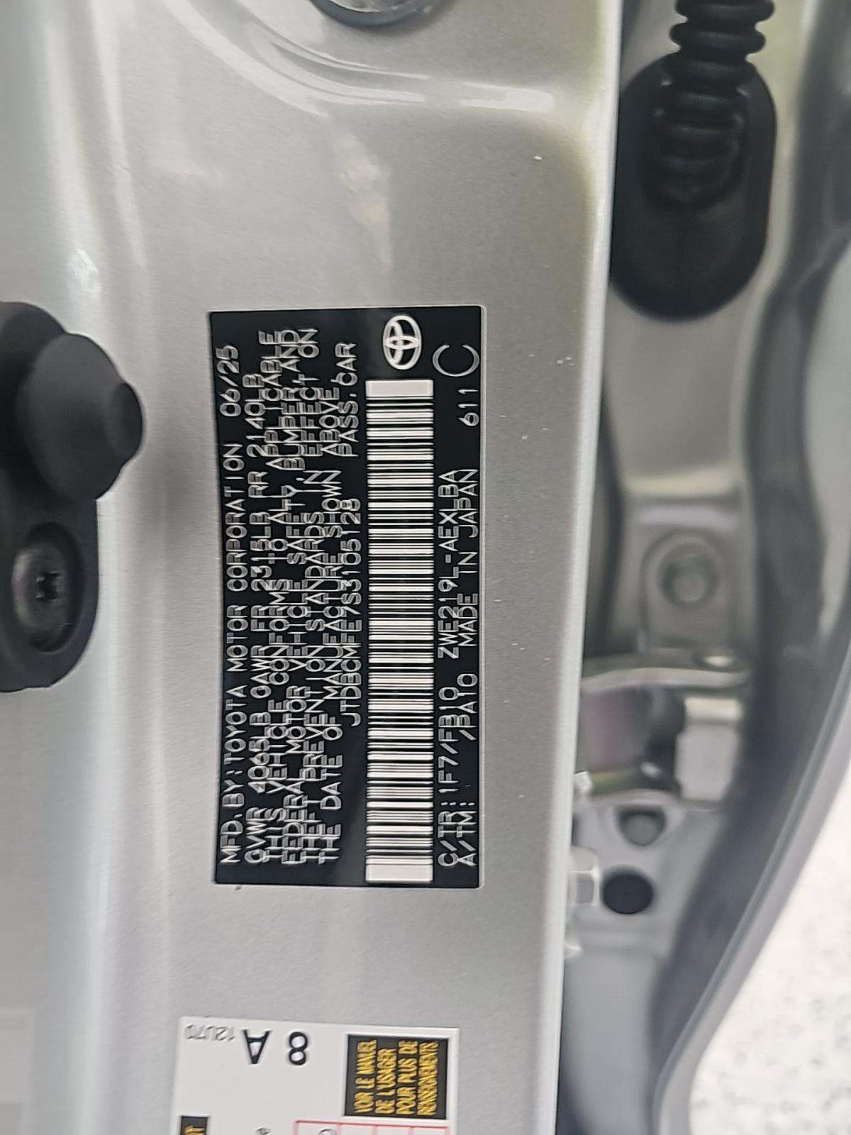 2025 Toyota Corolla Hybrid LE FWD