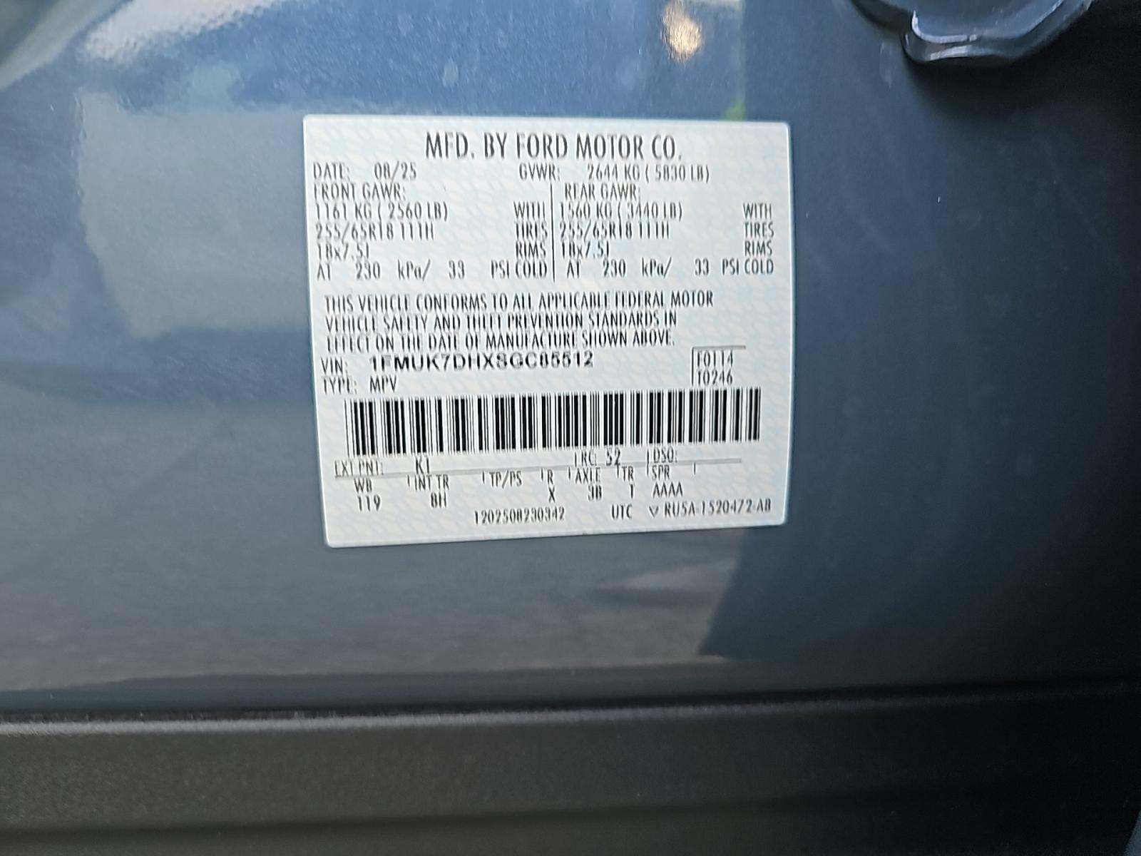 2025 Ford Explorer Active RWD