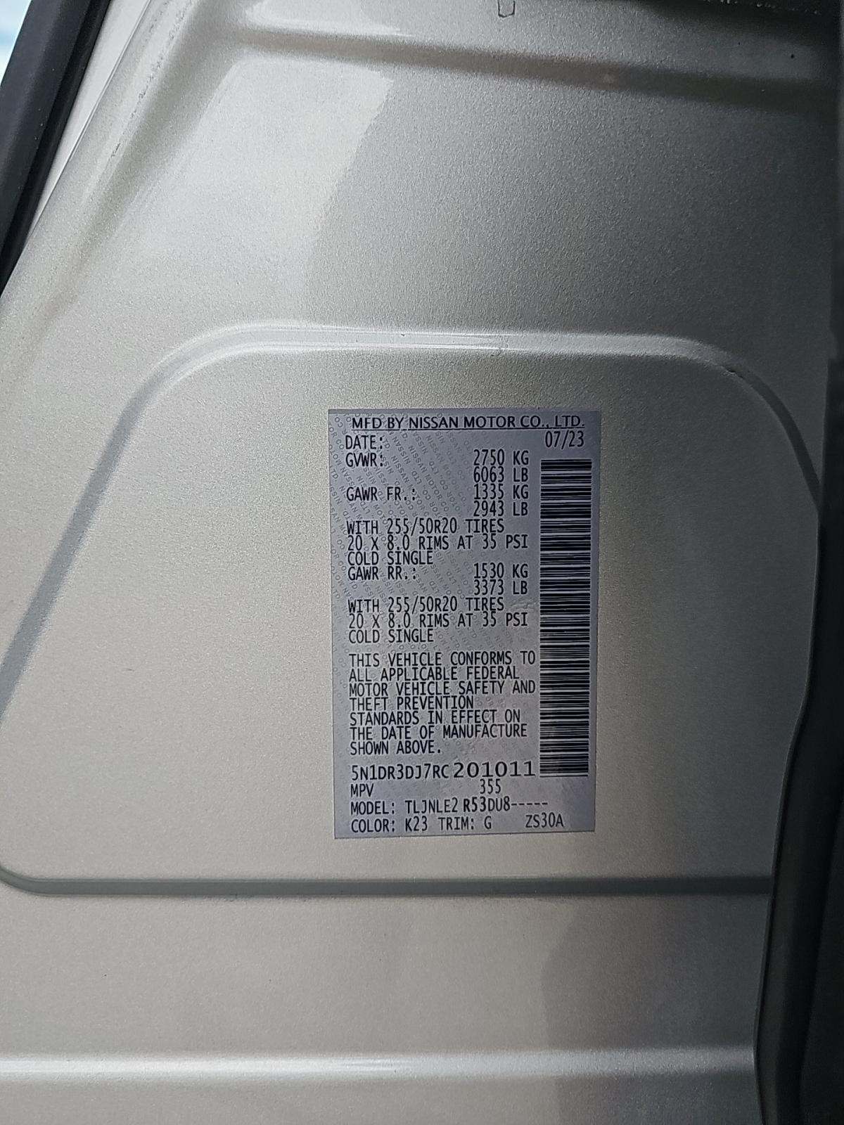 2024 Nissan Pathfinder Platinum AWD