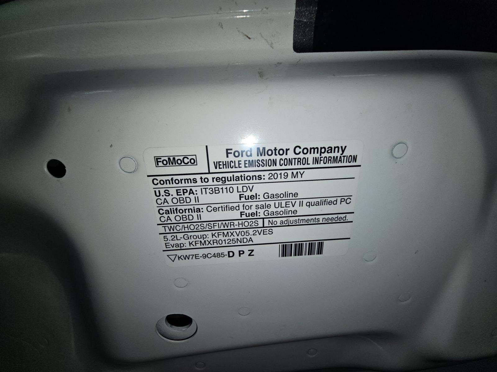 2019 Ford Mustang Shelby GT350 RWD