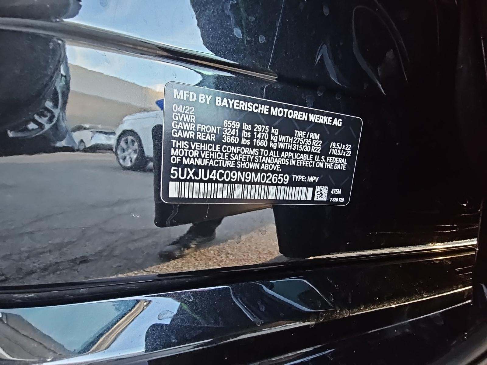 2022 BMW X5 M50i AWD