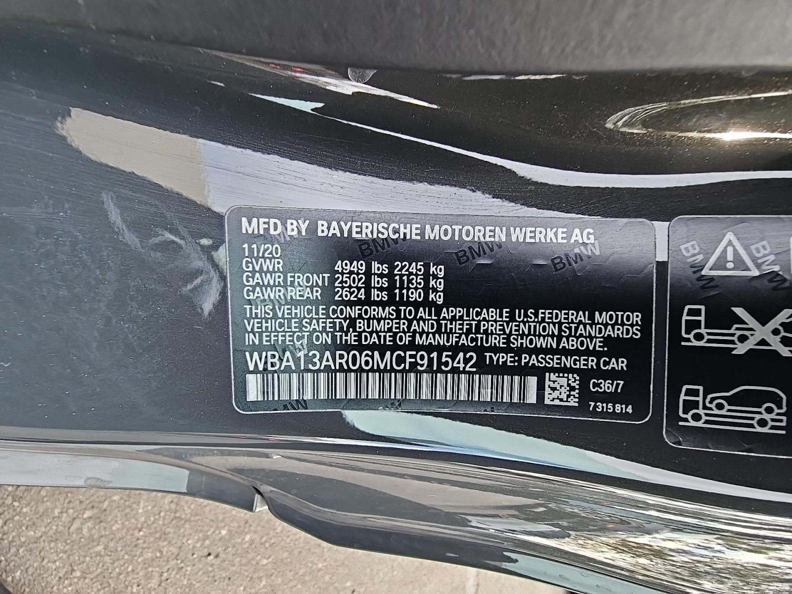 2021 BMW 4 Series M440i xDrive AWD