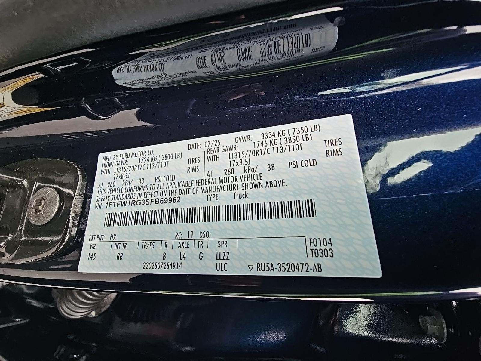 2025 Ford F-150 Raptor AWD