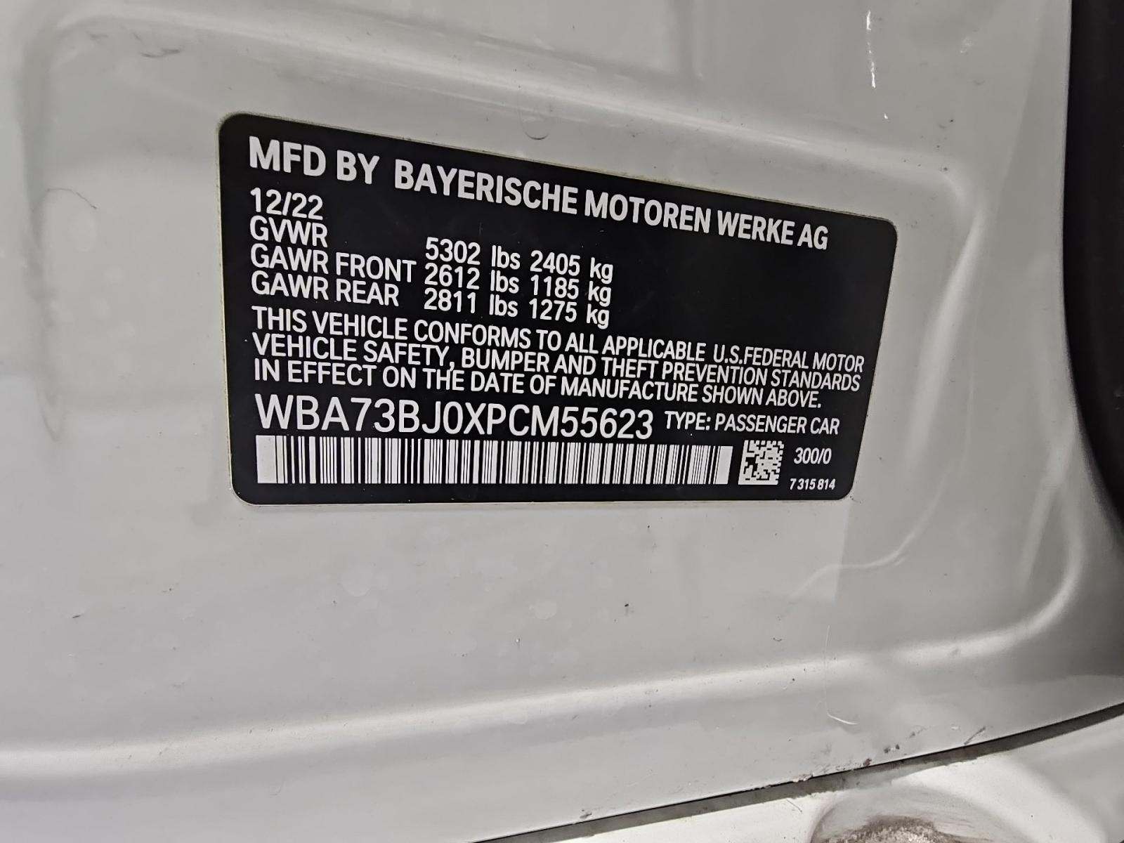 2023 BMW 5 Series 540i xDrive AWD