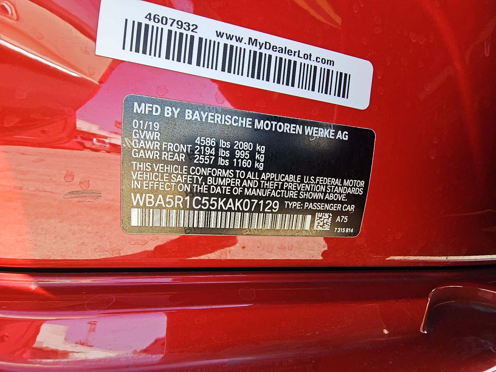 2019 BMW 3 Series 330i RWD