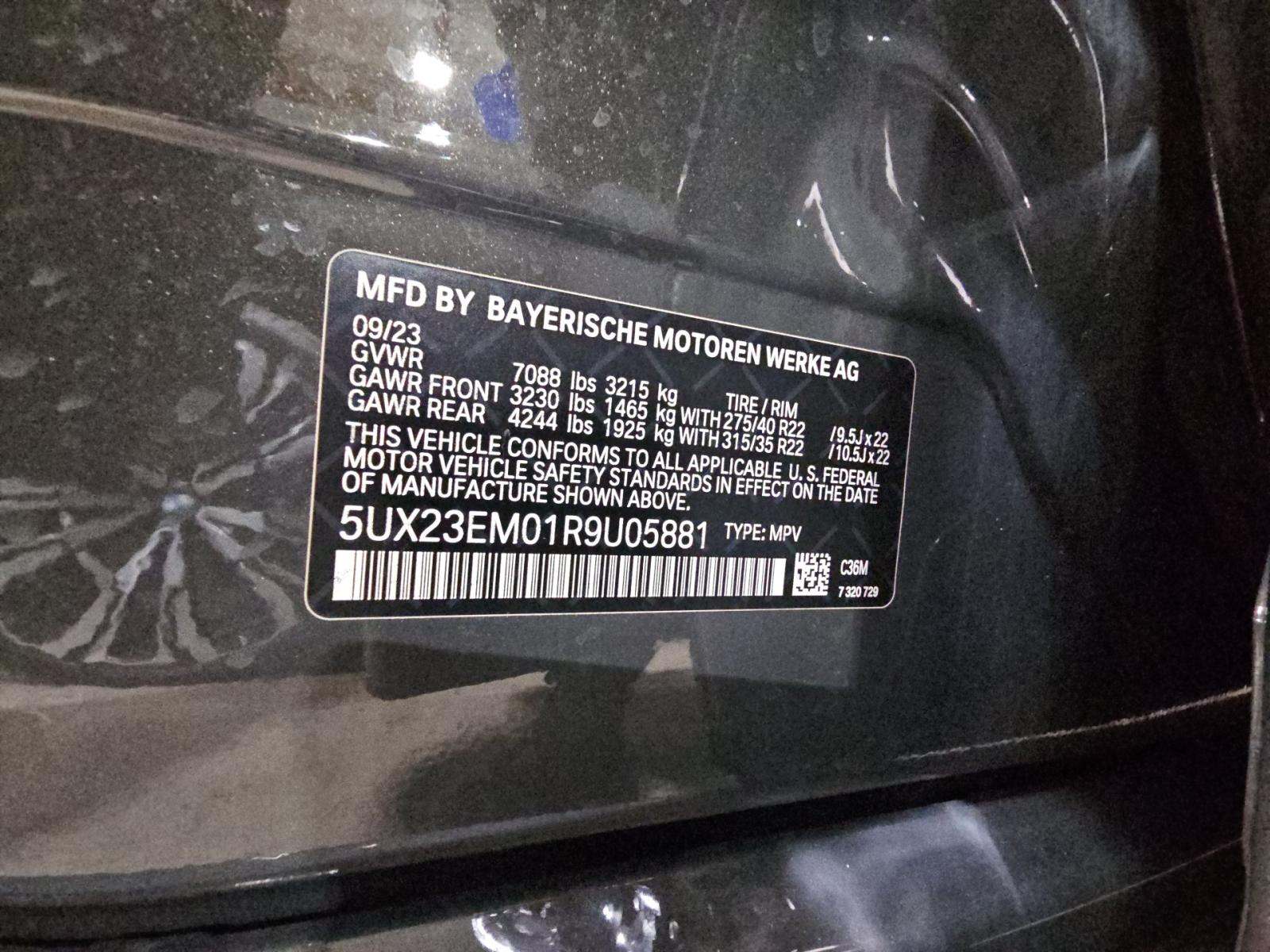 2024 BMW X7 xDrive40i AWD