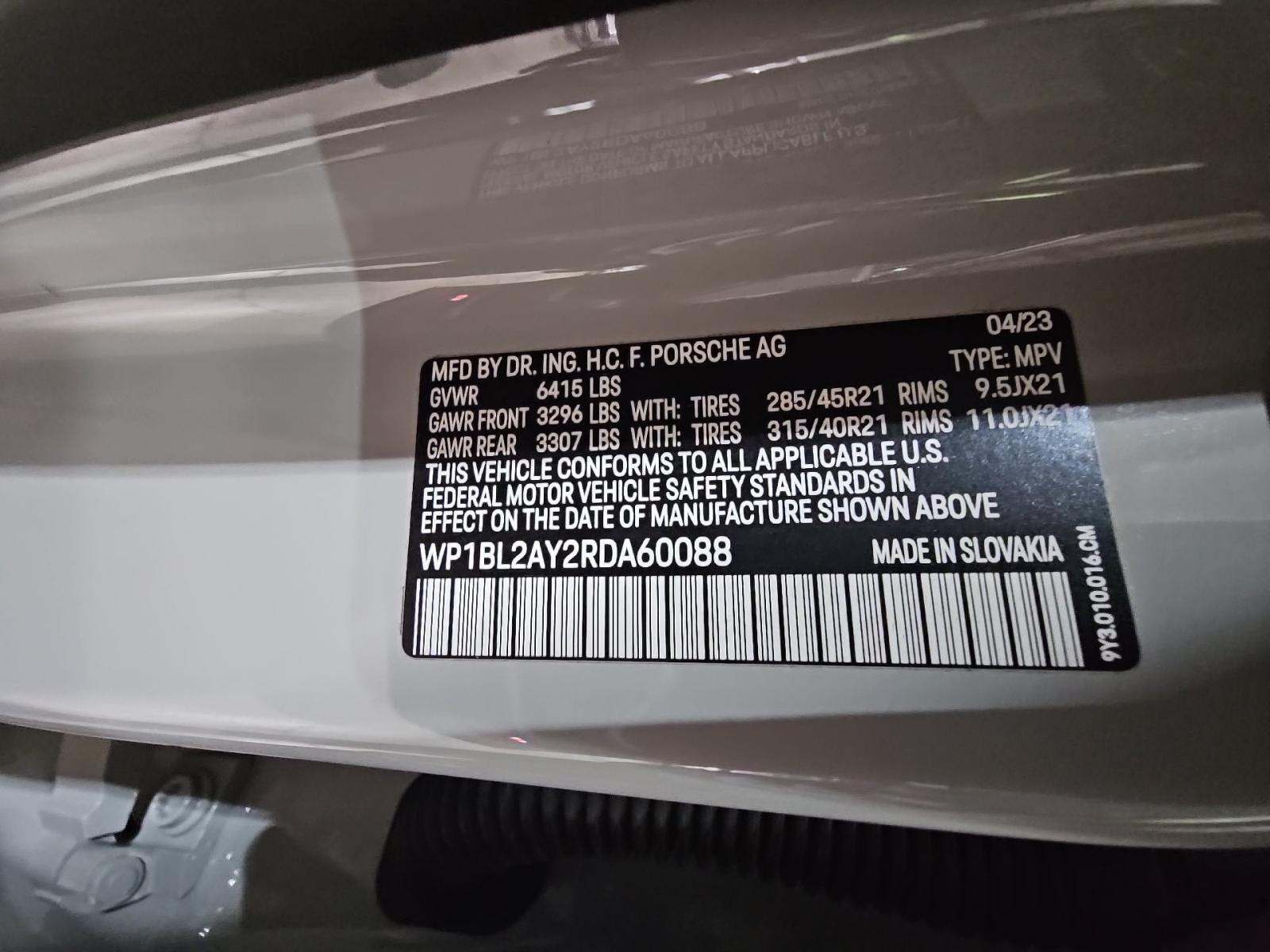 2024 Porsche Cayenne S AWD