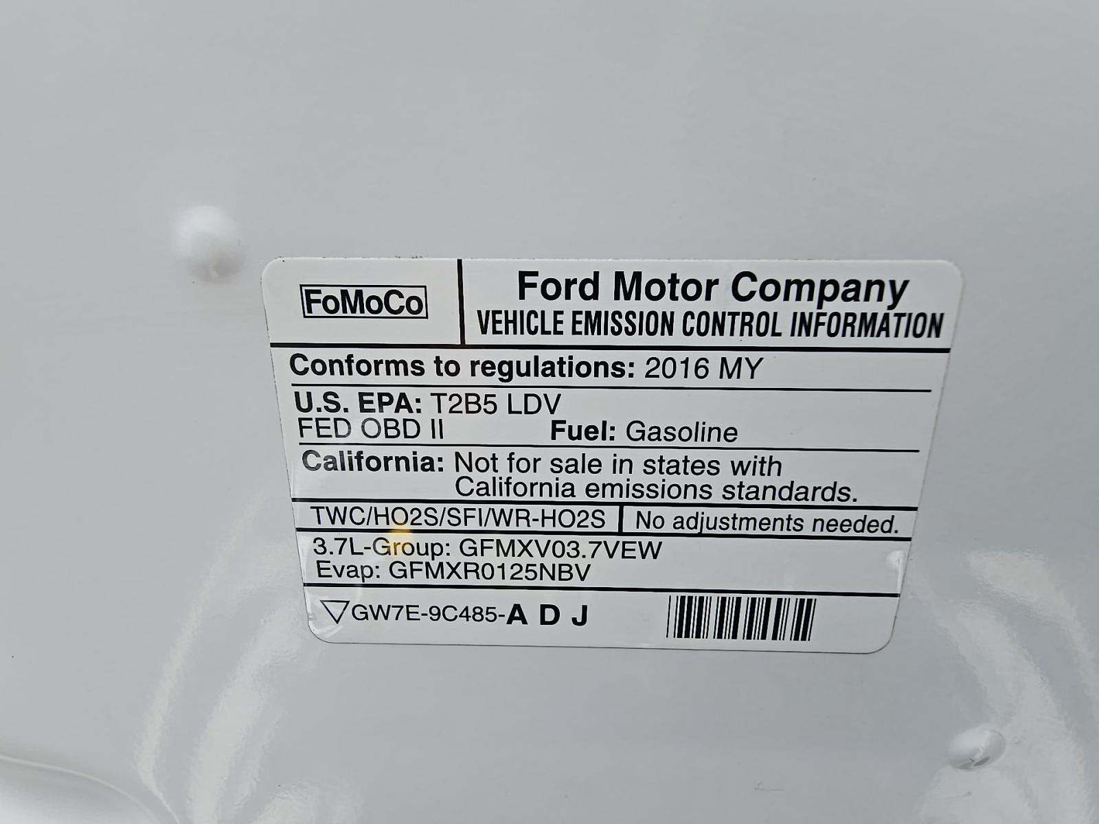 2016 Ford Mustang V6 RWD