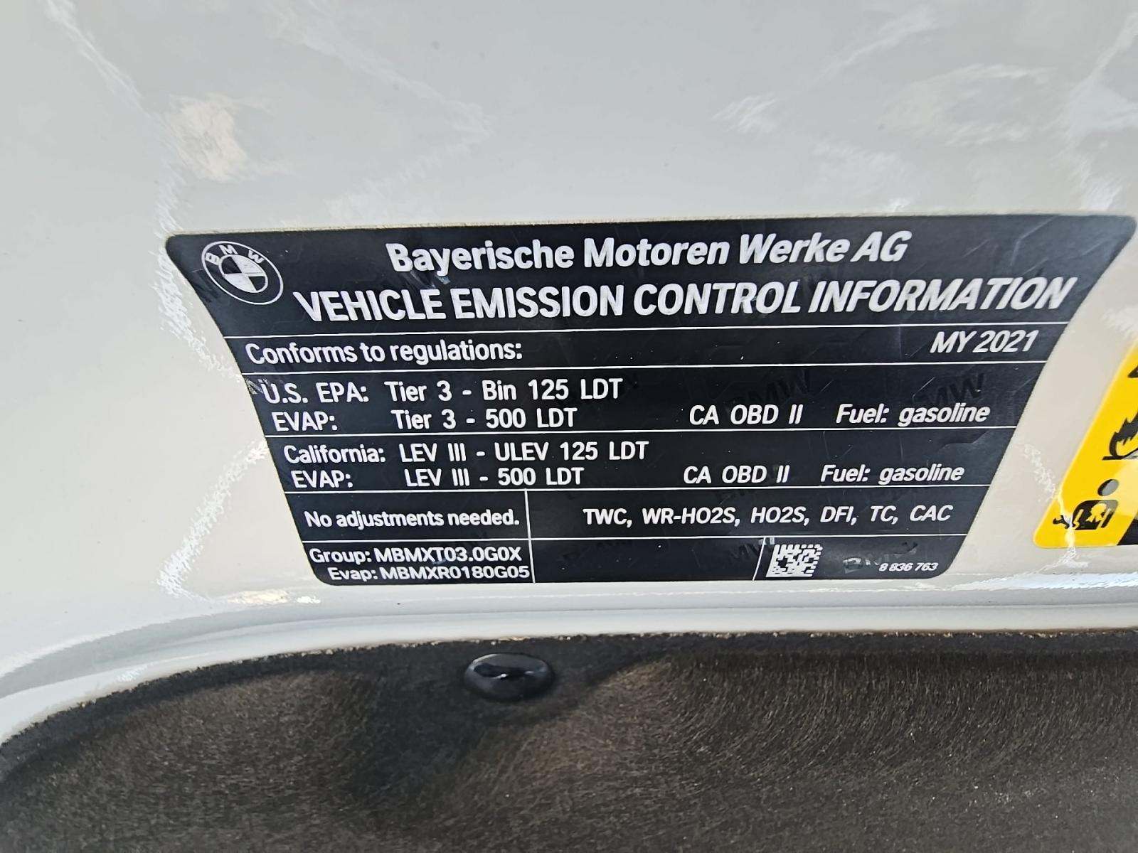 2021 BMW X5 sDrive40i RWD