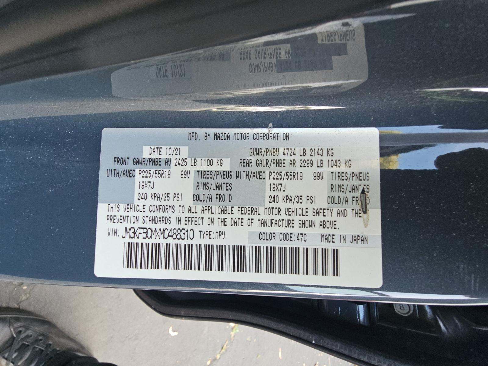 2021 MAZDA CX-5 Carbon Edition AWD